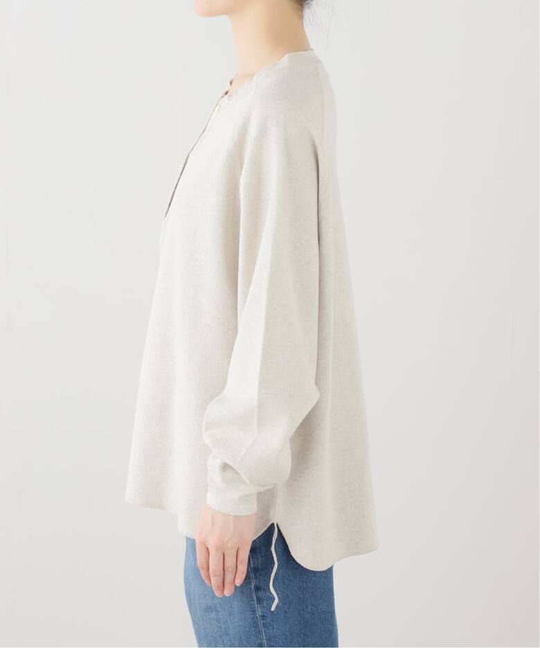 REMI RELIEF/レミレリーフ】WタックヘンリーネックTシャツ（Tシャツ 