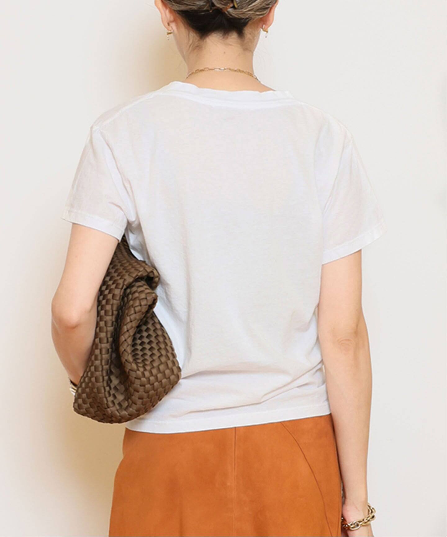 PERFECT WHITE TEE/パーフェクトホワイトティー】Vネック Tシャツ（T