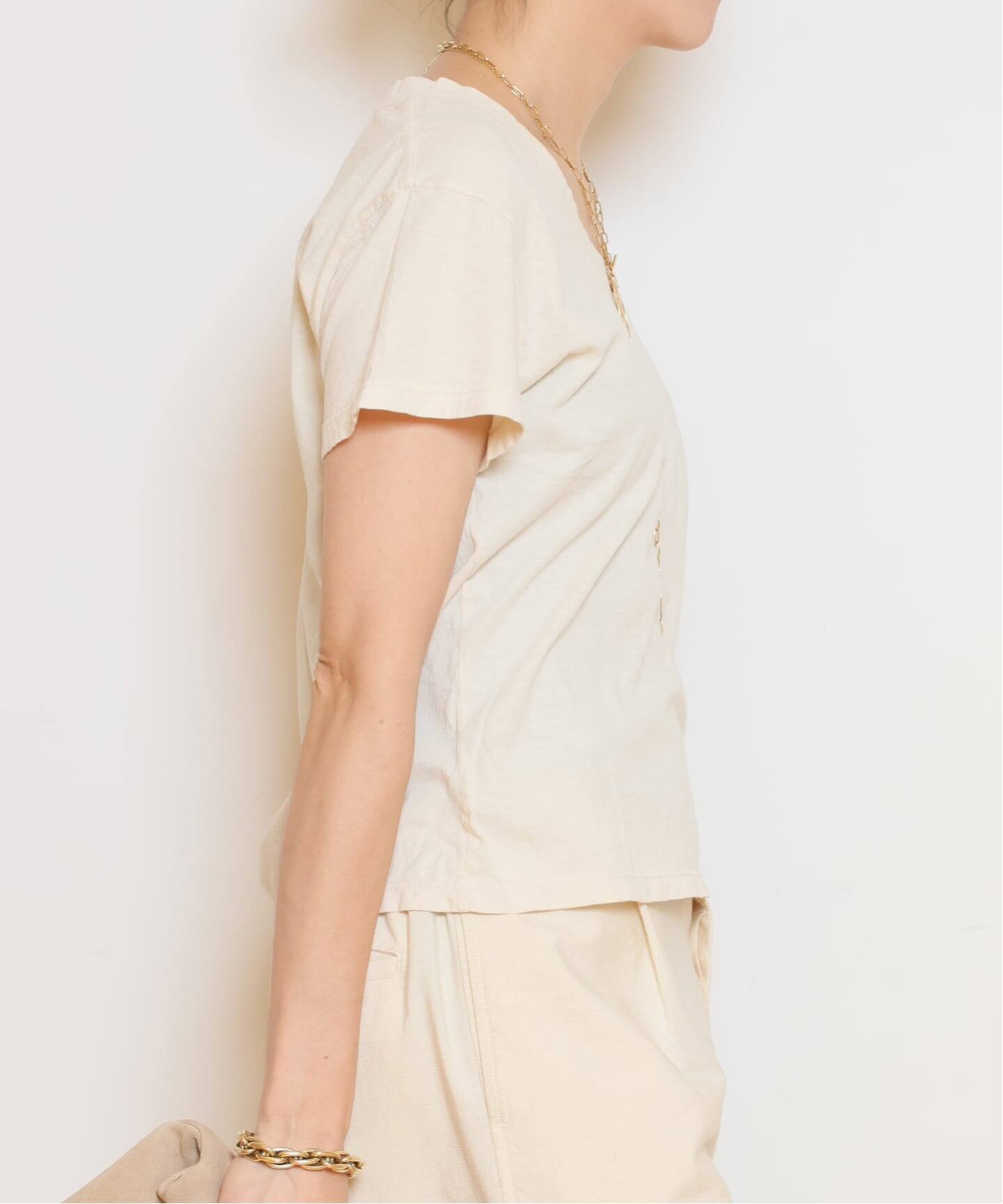 PERFECT WHITE TEE/パーフェクトホワイトティー】Vネック Tシャツ（T