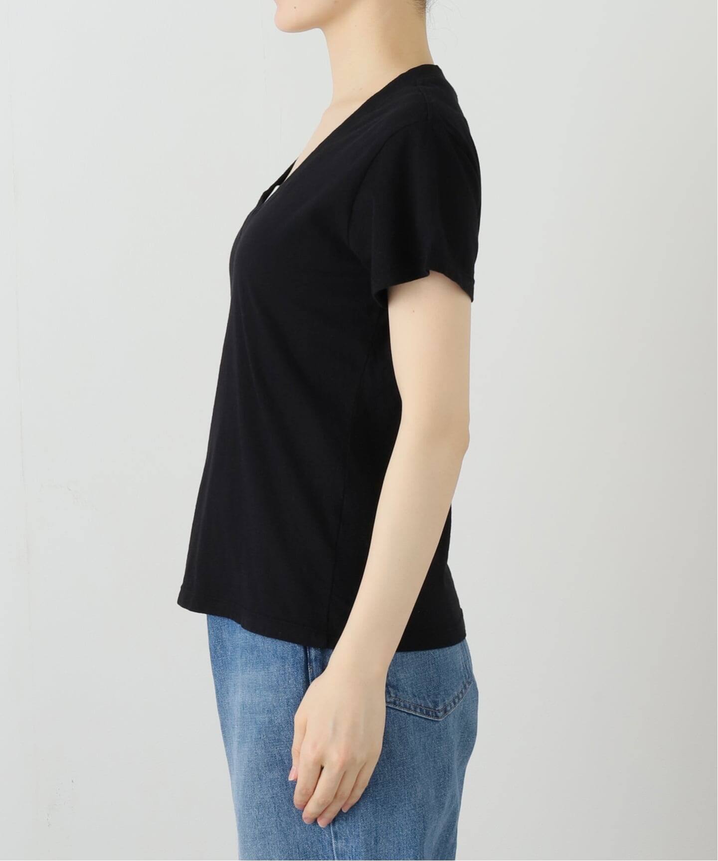 PERFECT WHITE TEE/パーフェクトホワイトティー】Vネック Tシャツ（T