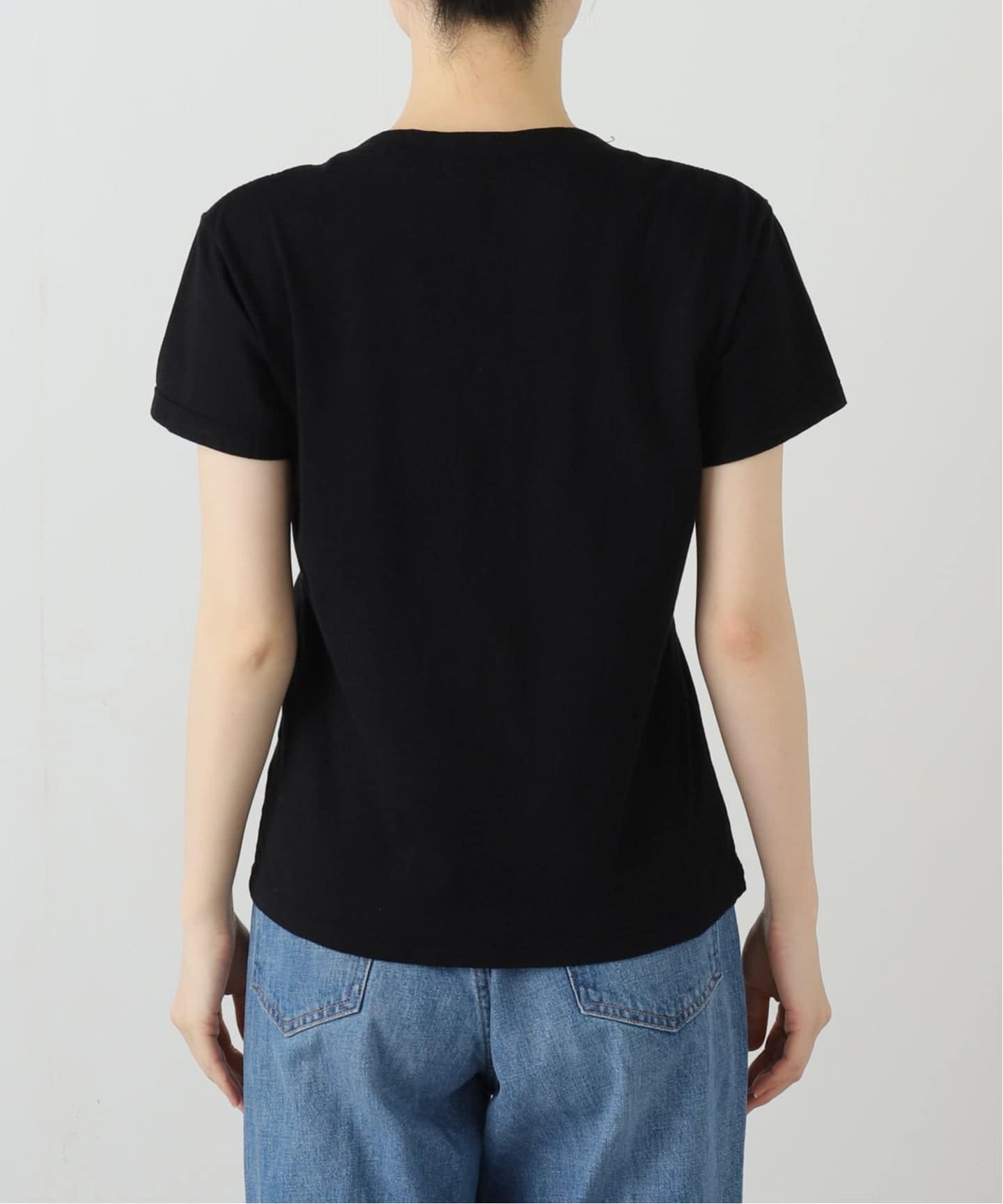 ドゥーズィエムクラス⭐️POLITE Tシャツ⭐️2022 美品⭐️黒 Deuxieme Classe（ドゥーズィエムクラス）の「Clean Tシャツ（Tシャツ