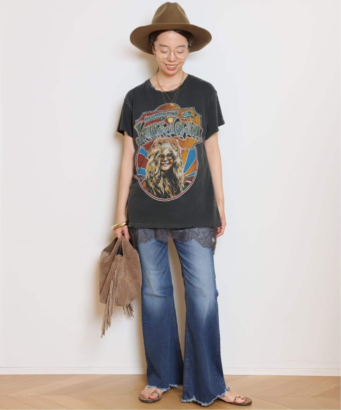 MADE WORN/メイドウォーン】Janis Joplin Tシャツ（Tシャツ