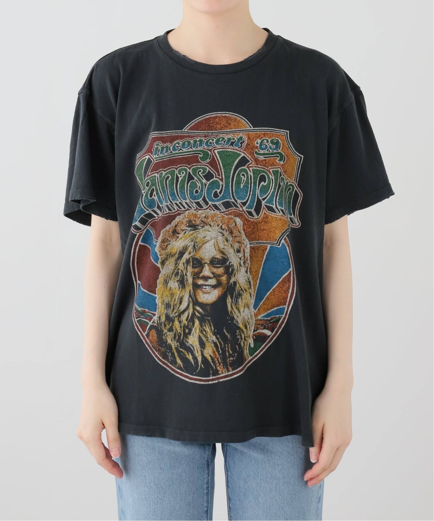 MUSE MADE WORN/メイドウォーン】Janis Joplin Tシャツ MADE WORN/メイドウォーン】Janis Joplin Tシャツ（Tシャツ