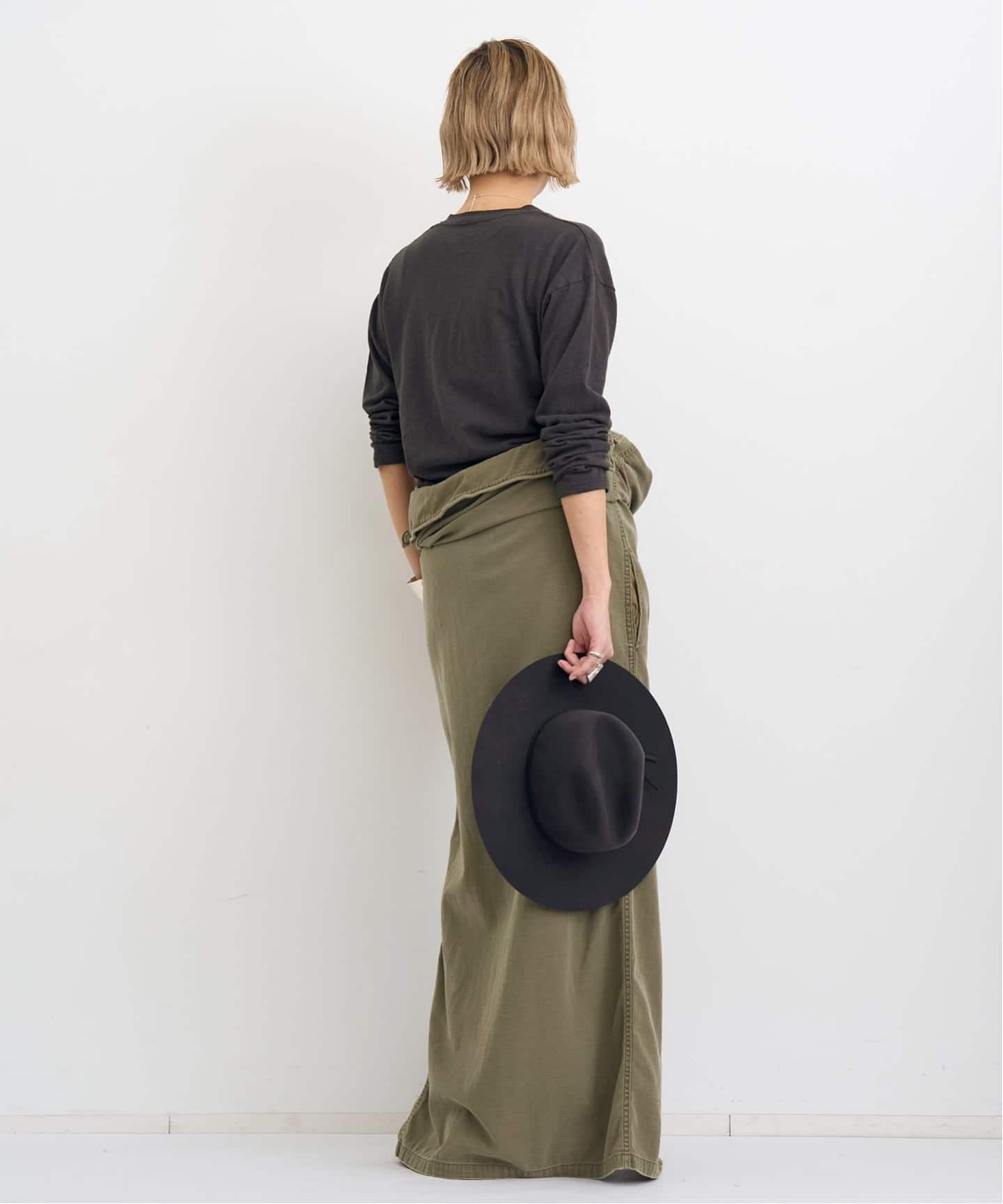 GOOD GRIEF!⁄グッド グリーフ ROUGH-COT HENLEY NECK TOP（Tシャツ