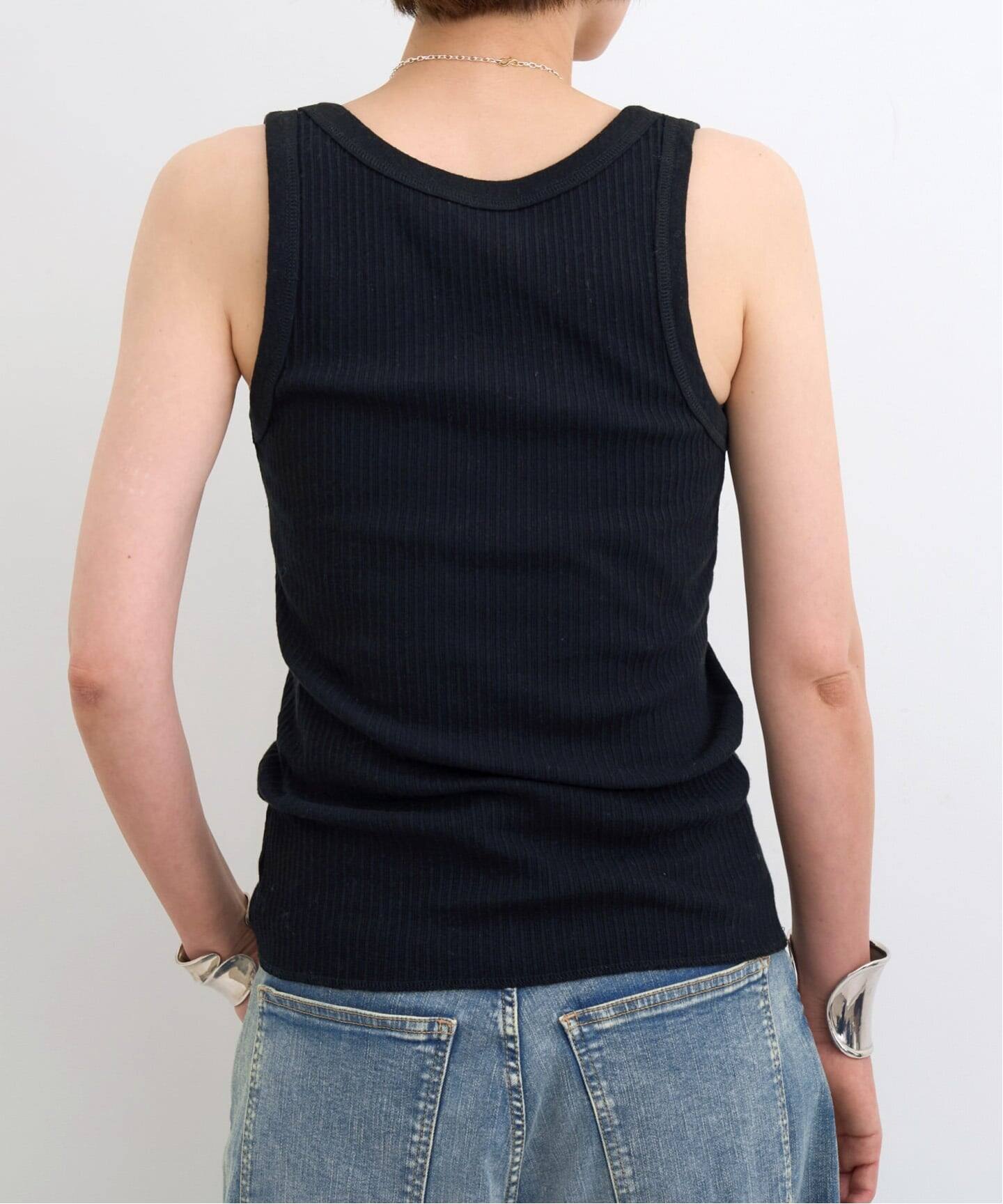 GOOD GRIEF!/グッド グリーフ】 WASHED RIB TANK TOP（タンクトップ