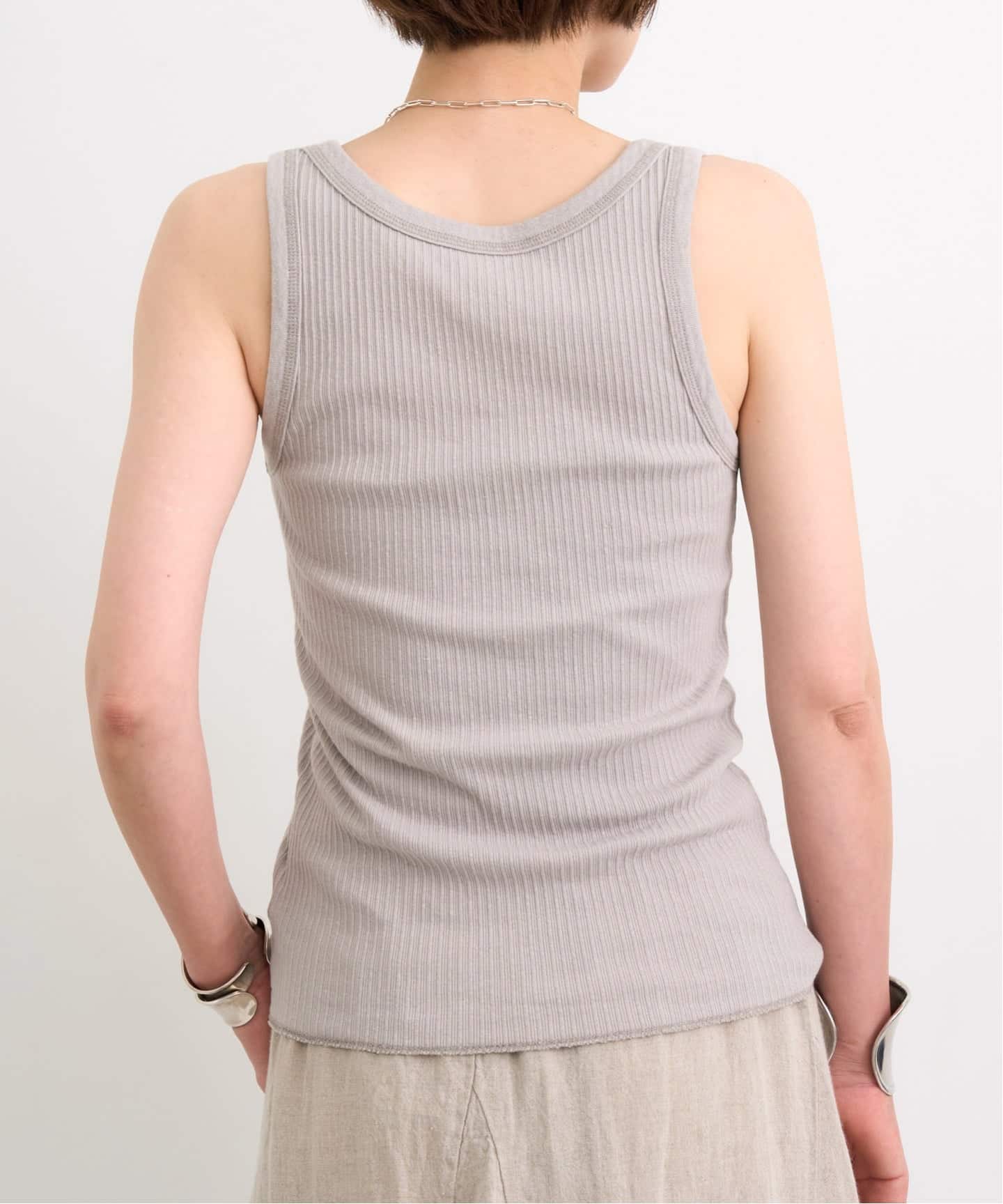 【新品】L'Appartement /グッドグリーフ Rib Tank Top GOOD GRIEF!/グッド グリーフ】 PIGMENT DYED RIB TANK TOP（タンク