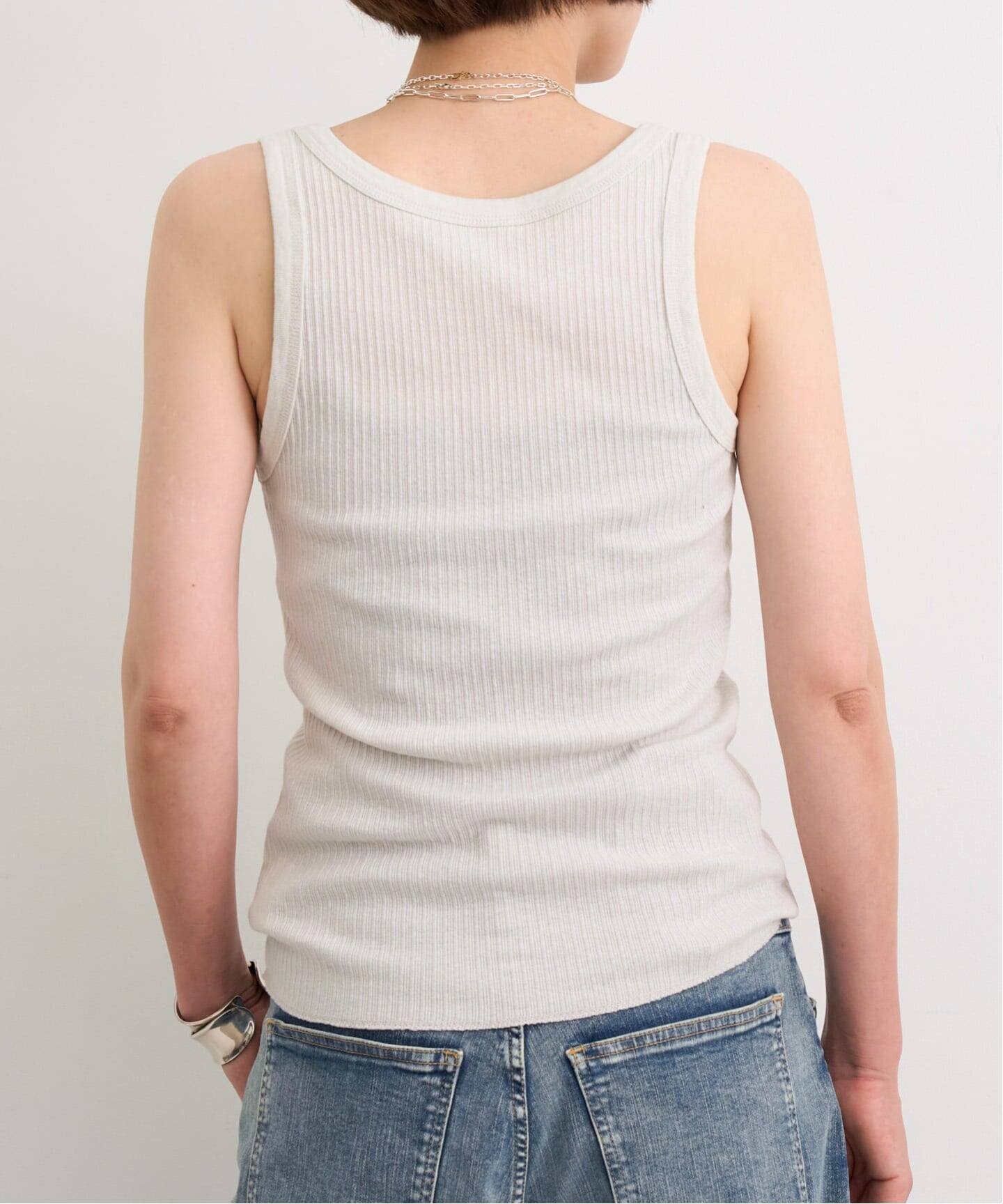 GOOD GRIEF!/グッド グリーフ】 WASHED RIB TANK TOP（タンクトップ