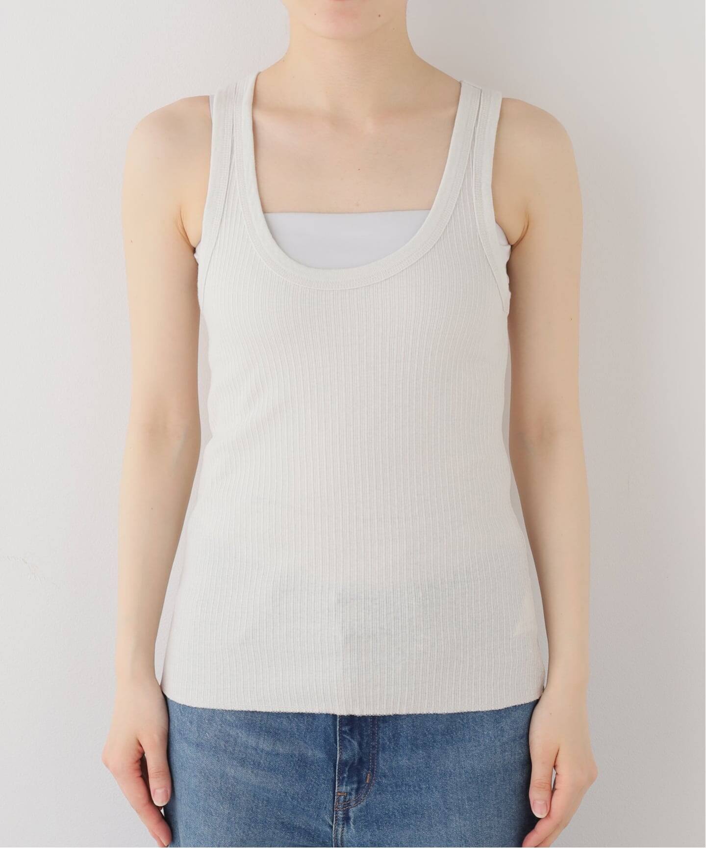 GOOD GRIEF!/グッド グリーフ】 WASHED RIB TANK TOP（タンクトップ
