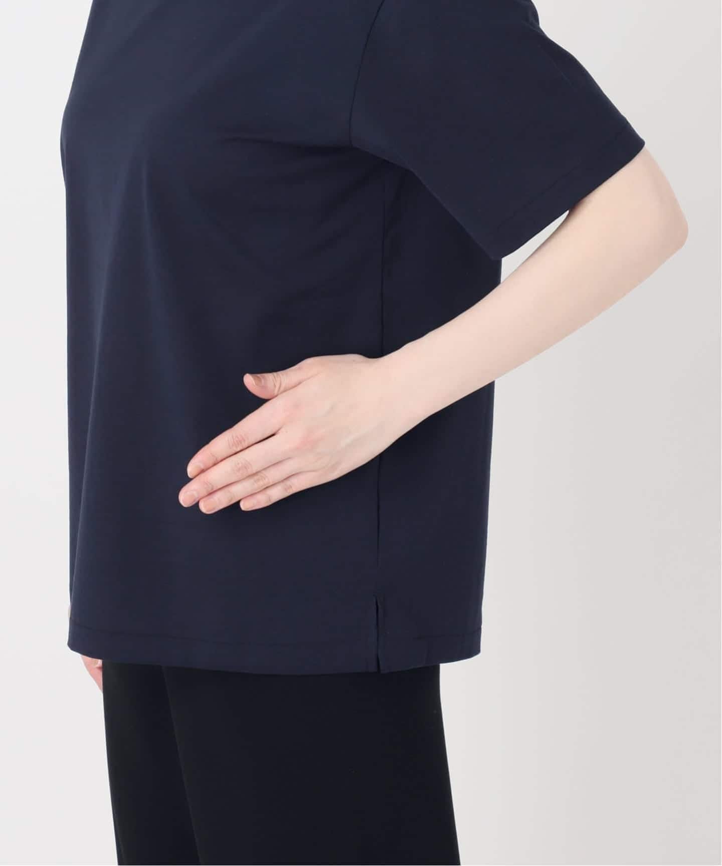 AMERICANA/アメリカーナ】 Slit T-Shirt（Tシャツ／カットソー）｜L