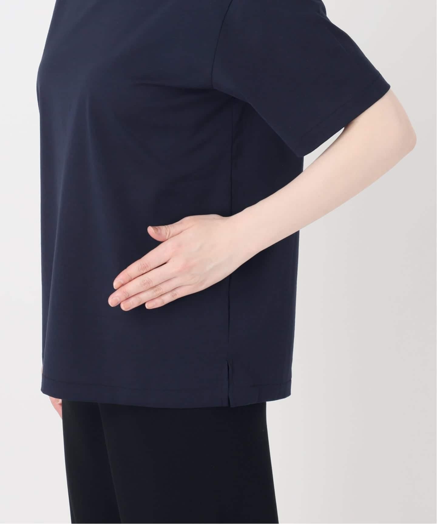 AMERICANA/アメリカーナ】 Slit T-Shirt（Tシャツ／カットソー）｜L