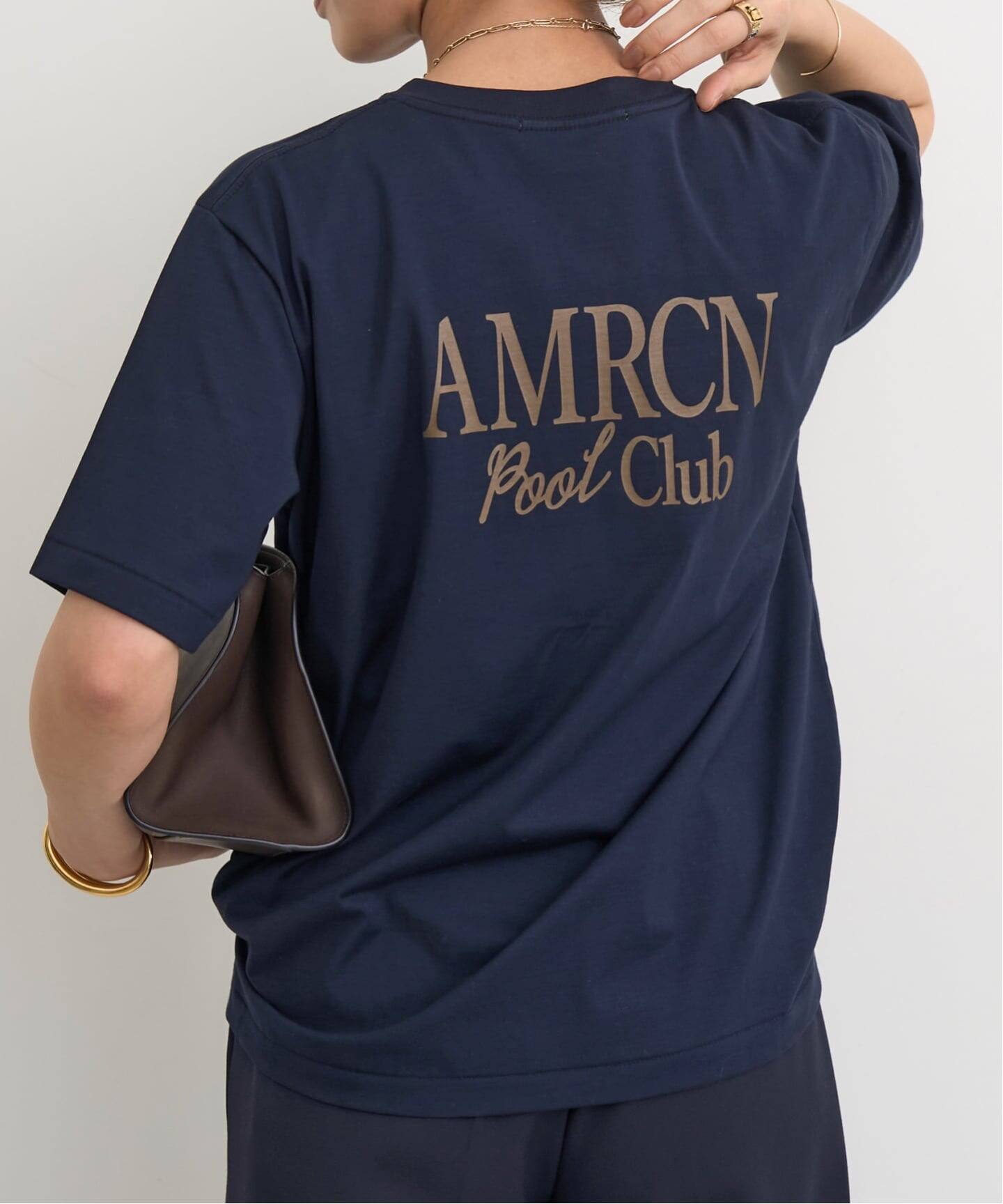 AMERICANA/アメリカーナ】 Slit T-Shirt（Tシャツ／カットソー）｜L 