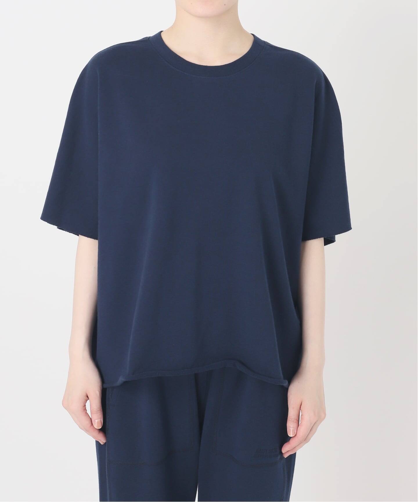 AMERICANA/アメリカーナ】 Short Sleeve Cut Off Sweat（スウェット