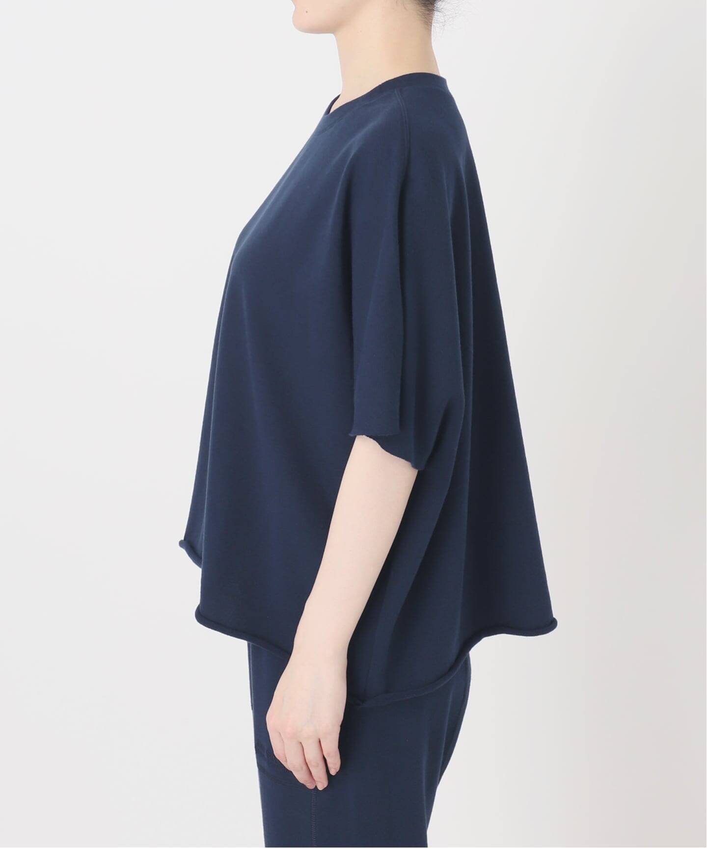 AMERICANA/アメリカーナ】 Short Sleeve Cut Off Sweat（スウェット