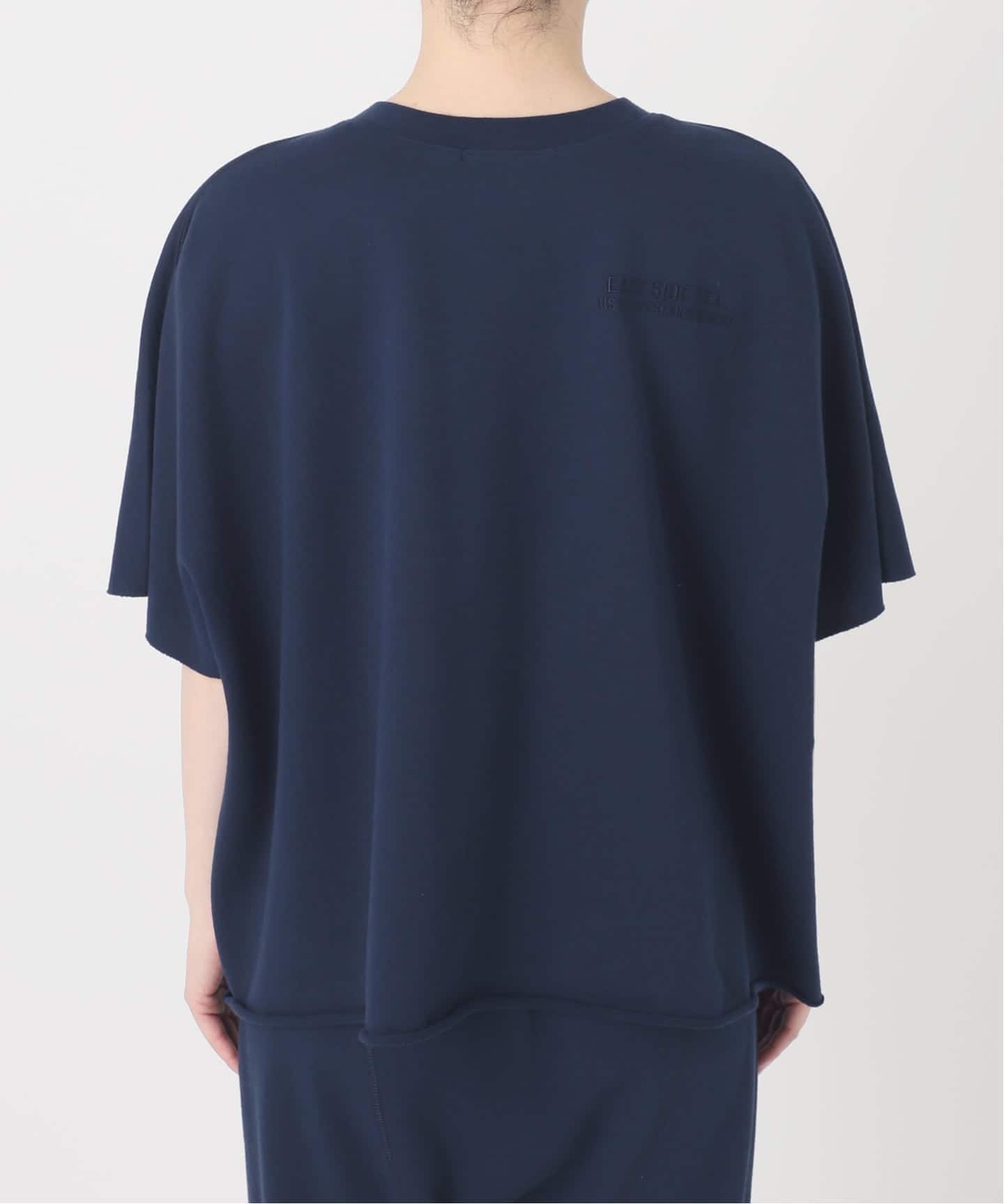 アパルトモン別注AMERICANAアメリカーナHALF SLEEVE SWEAT AMERICANA/アメリカーナ】 HALF SLEEVE SWEAT（スウェット）｜L