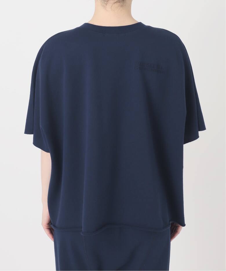 AMERICANA/アメリカーナ】 Short Sleeve Cut Off Sweat（スウェット 