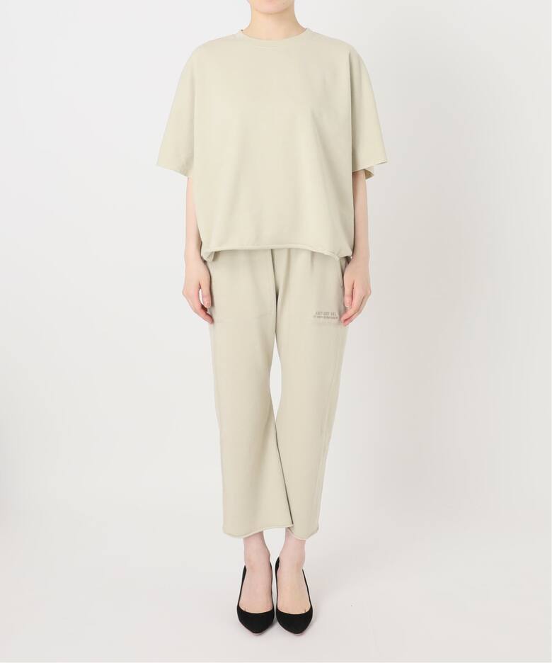 AMERICANA/アメリカーナ】 Short Sleeve Cut Off Sweat（スウェット 