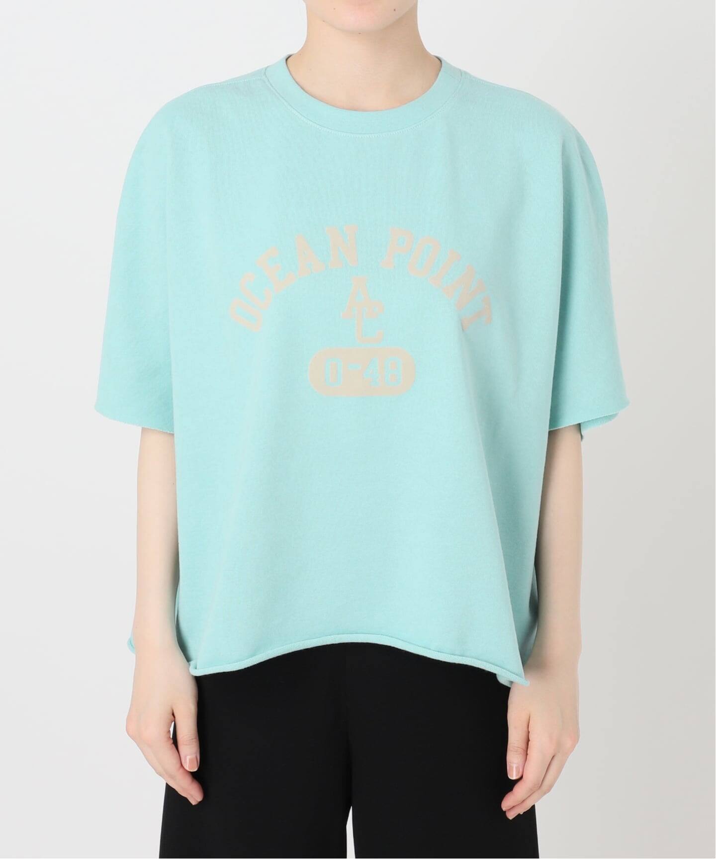 AMERICANA/アメリカーナ】 Short Sleeve Cut Off Sweat(スウェット AMERICANA/アメリカーナ】 Short Sleeve Cut Off Sweat(スウェット