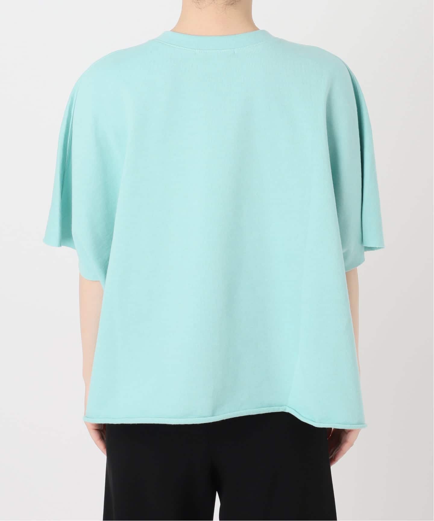 AMERICANA/アメリカーナ】 Short Sleeve Cut Off Sweat（スウェット