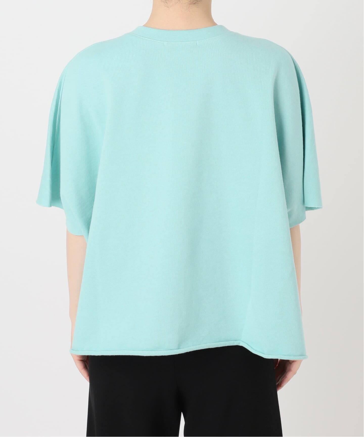 AMERICANA/アメリカーナ】 Short Sleeve Cut Off Sweat（スウェット 