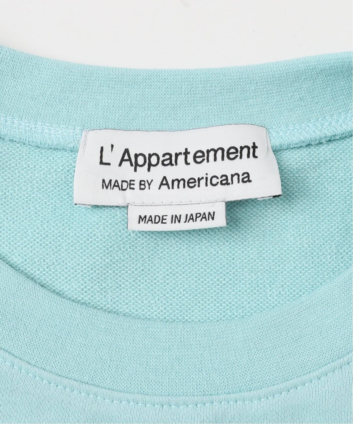 予約》【AMERICANA/アメリカーナ】 Short Sleeve Cut Off Sweat