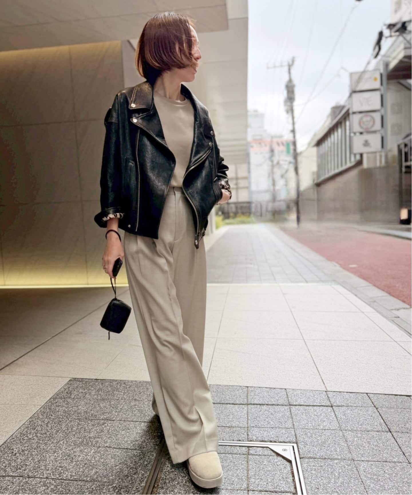 L'Appartement RICH FEEL T SHIRT  ブラック D L'Appartement DEUXIEME CLASSE - L'Appartement RICH FEEL T SHIRT