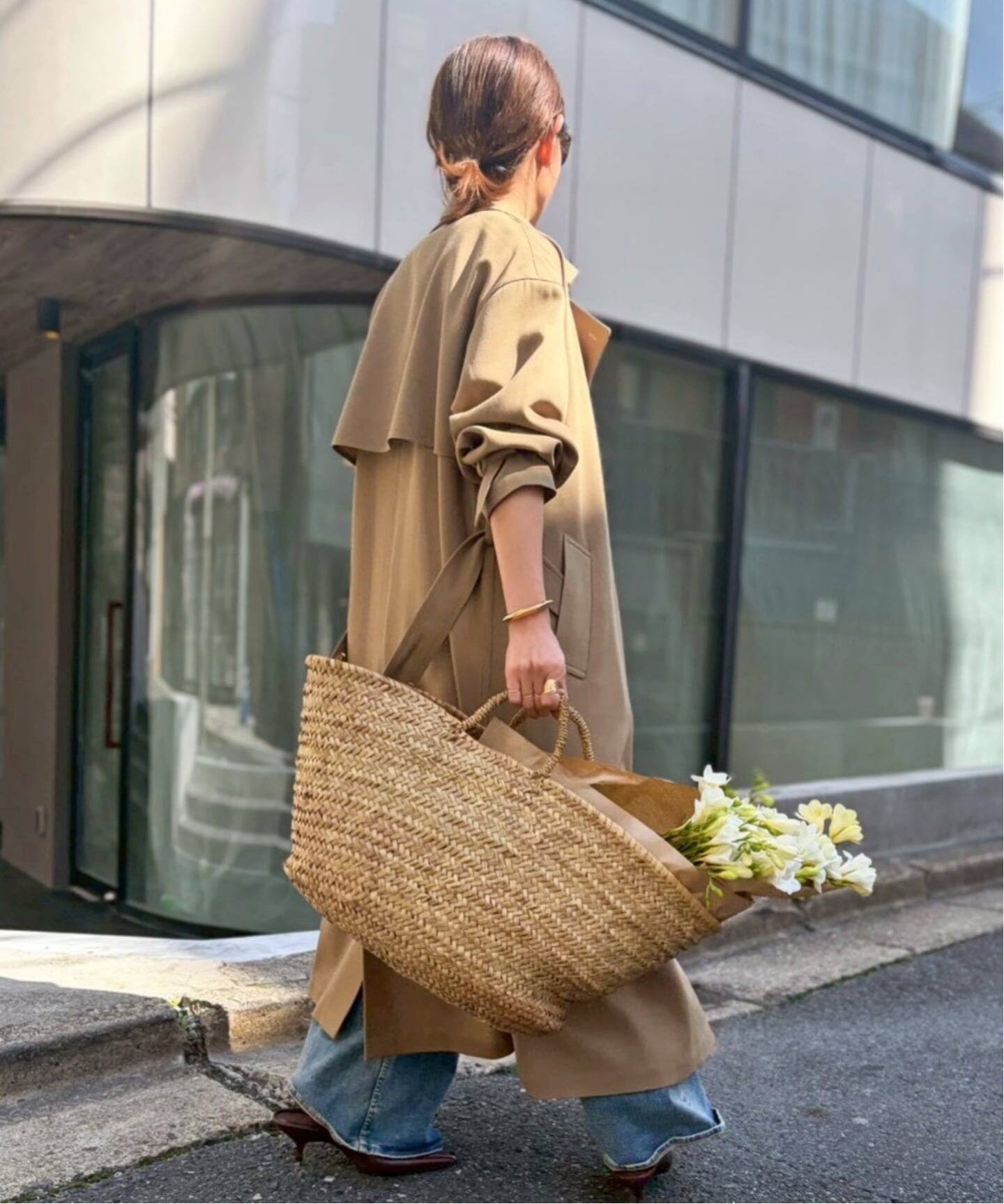 L'Appartement RICH FEEL T SHIRT  ブラック D L'Appartement DEUXIEME CLASSE - L'Appartement RICH FEEL T SHIRT
