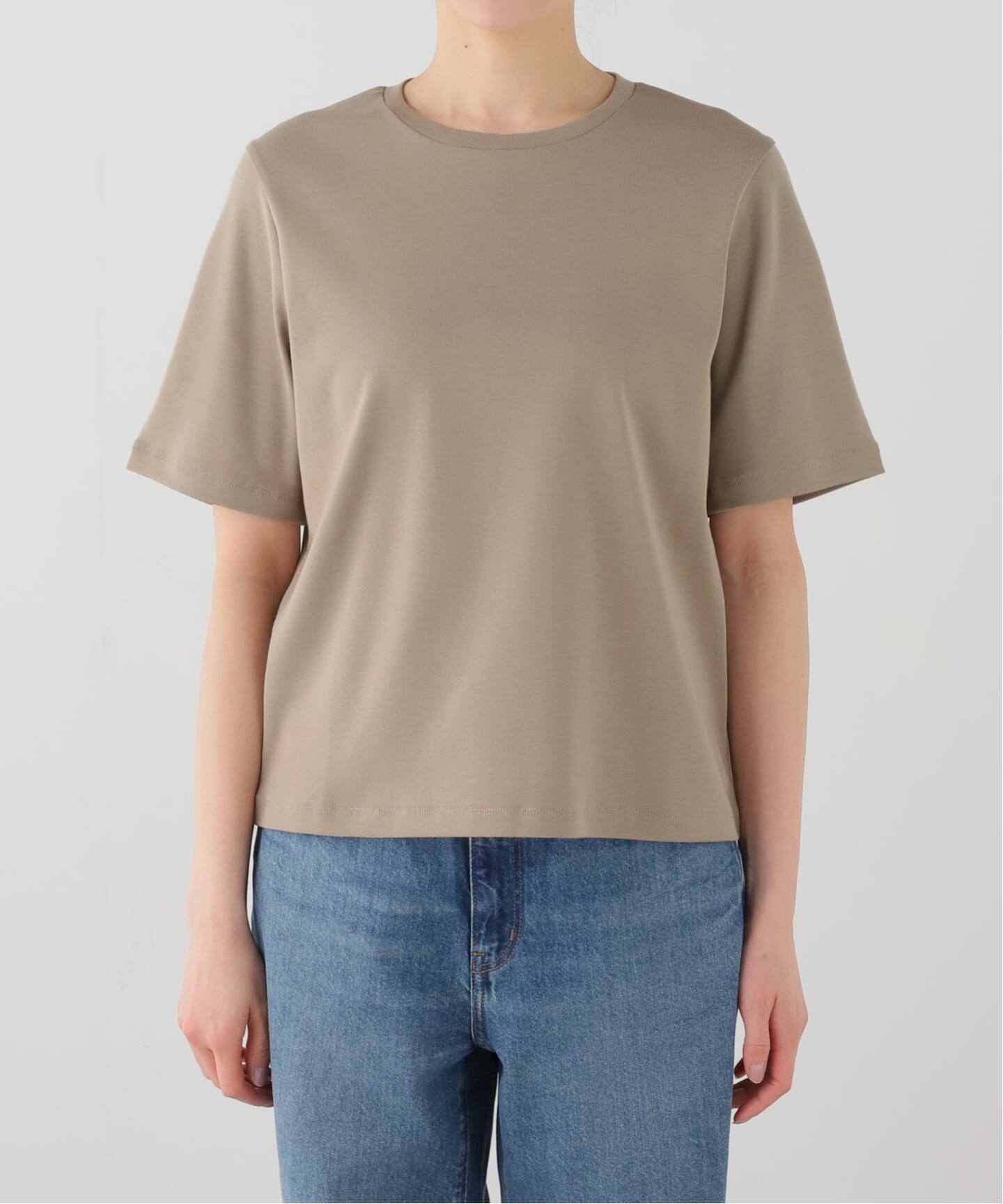 アパルトモン L'Appartement rich feel Tシャツ ブラウン RICH FEEL T SHIRT（Tシャツ／カットソー）｜L'Appartement
