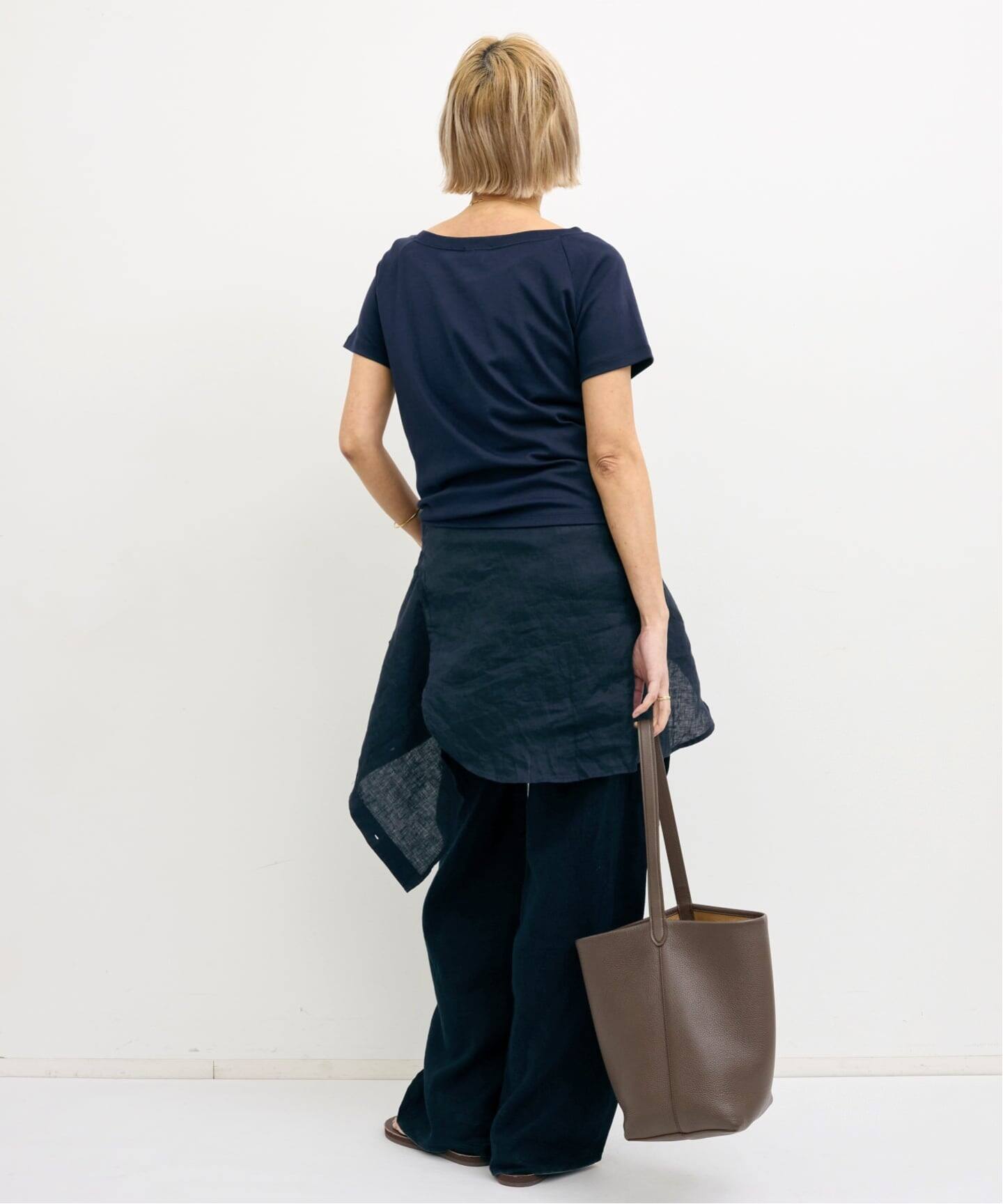 2WAY SHORT-SLEEVED PULLOVER（Tシャツ／カットソー）｜L'Appartement