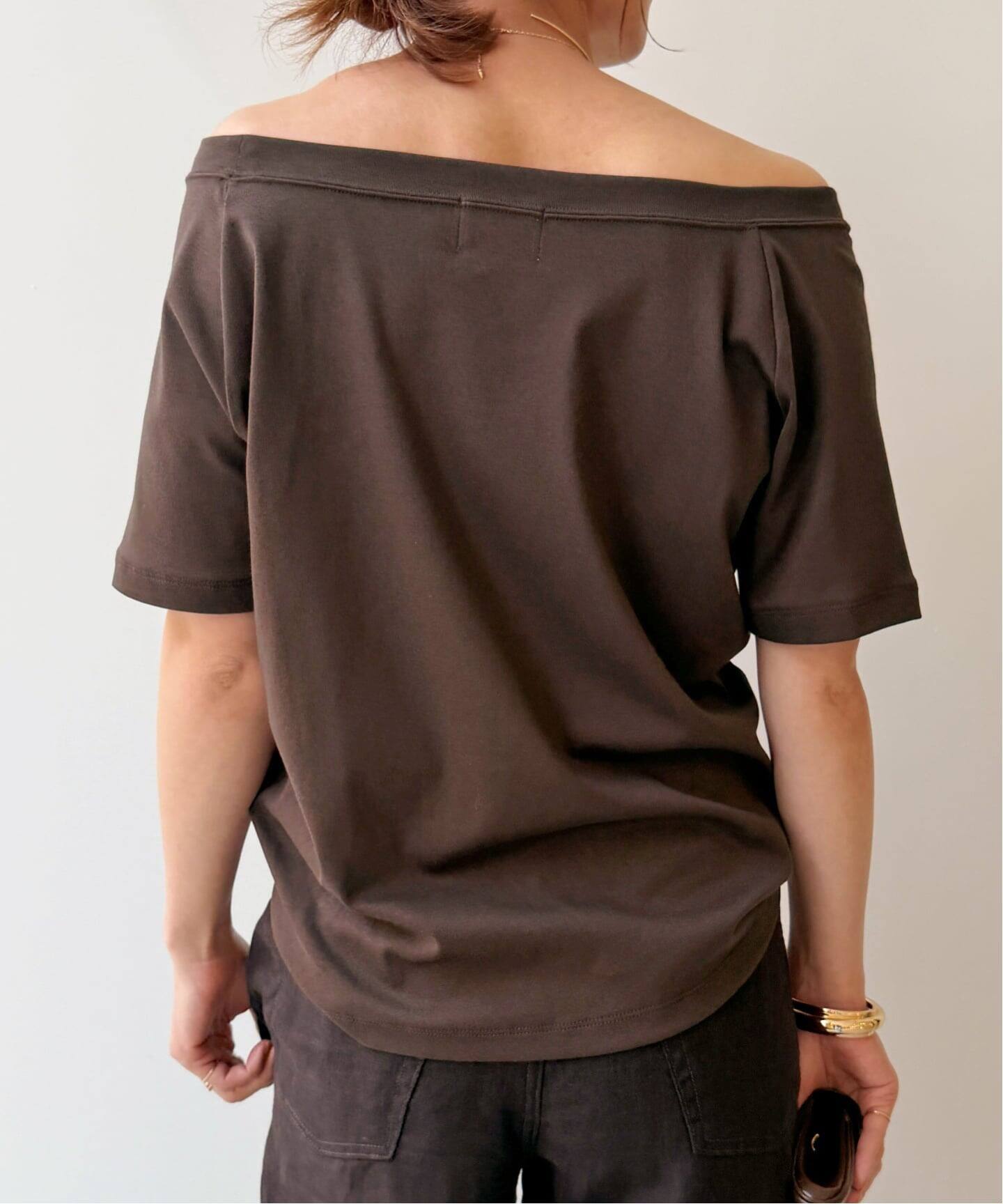 2WAY SHORT-SLEEVED PULLOVER（Tシャツ／カットソー）｜L'Appartement