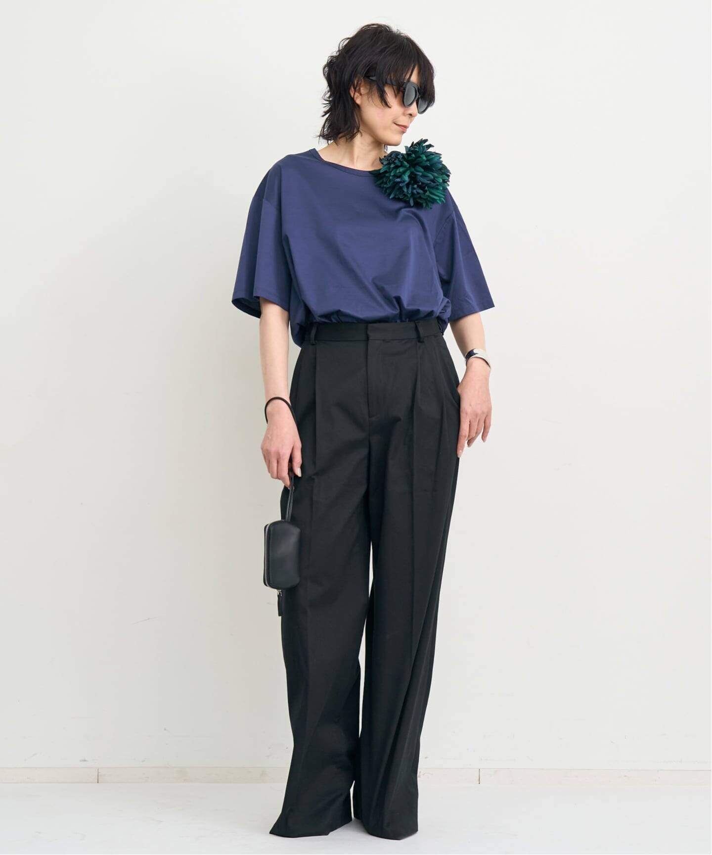 INDRESS/インドレス】 COTTON JERSEY TEE（Tシャツ／カットソー）｜L 