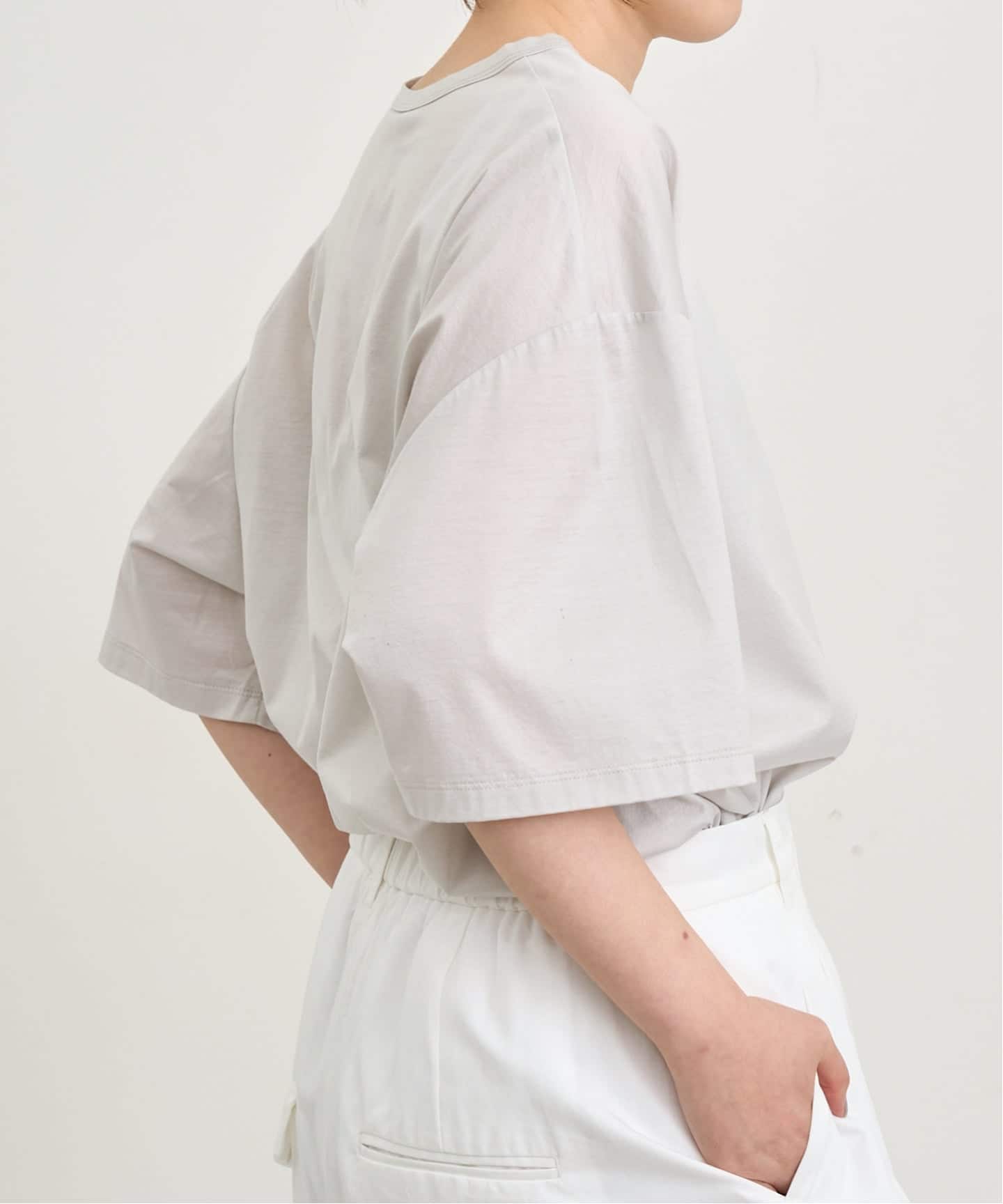 INDRESS/インドレス】 COTTON JERSEY TEE（Tシャツ／カットソー）｜L