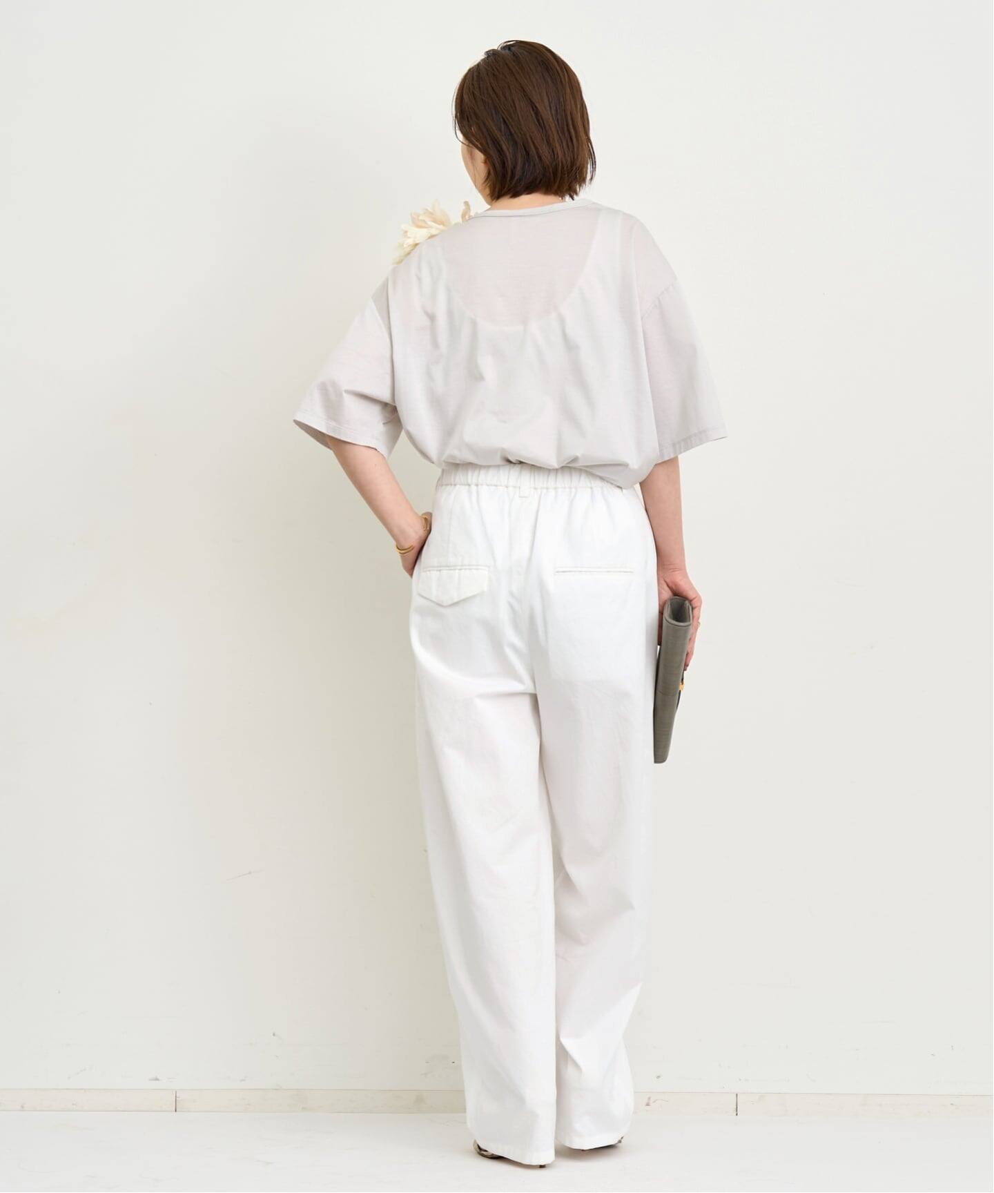 INDRESS/インドレス】 COTTON JERSEY TEE（Tシャツ／カットソー）｜L