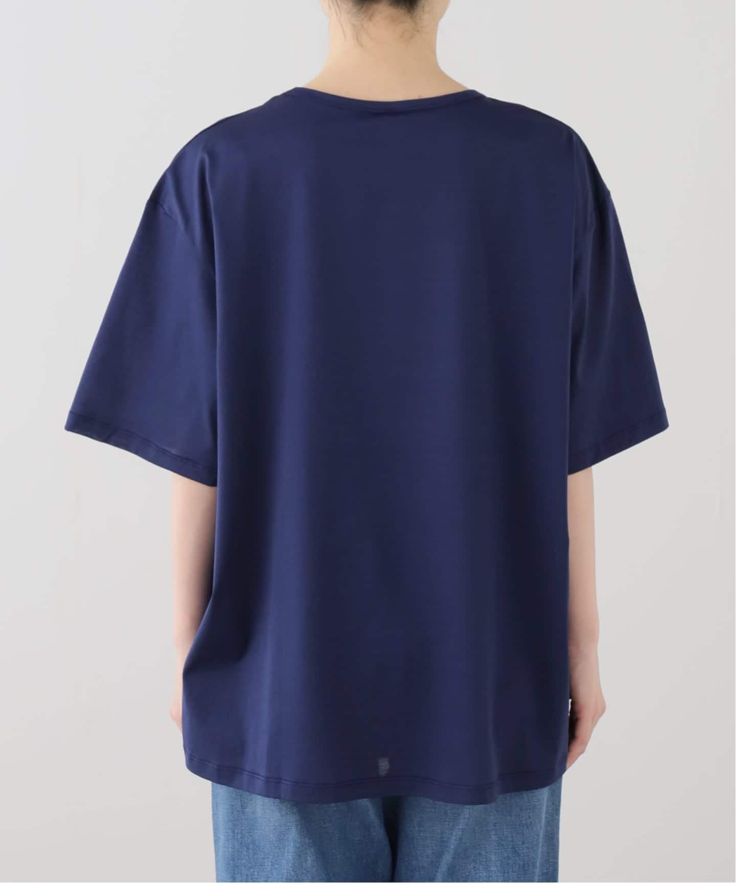 アパルトモン 【INDRESS/インドレス】T-SHIRT ホワイト INDRESS/インドレス】 COTTON JERSEY TEE（Tシャツ／カットソー）｜L