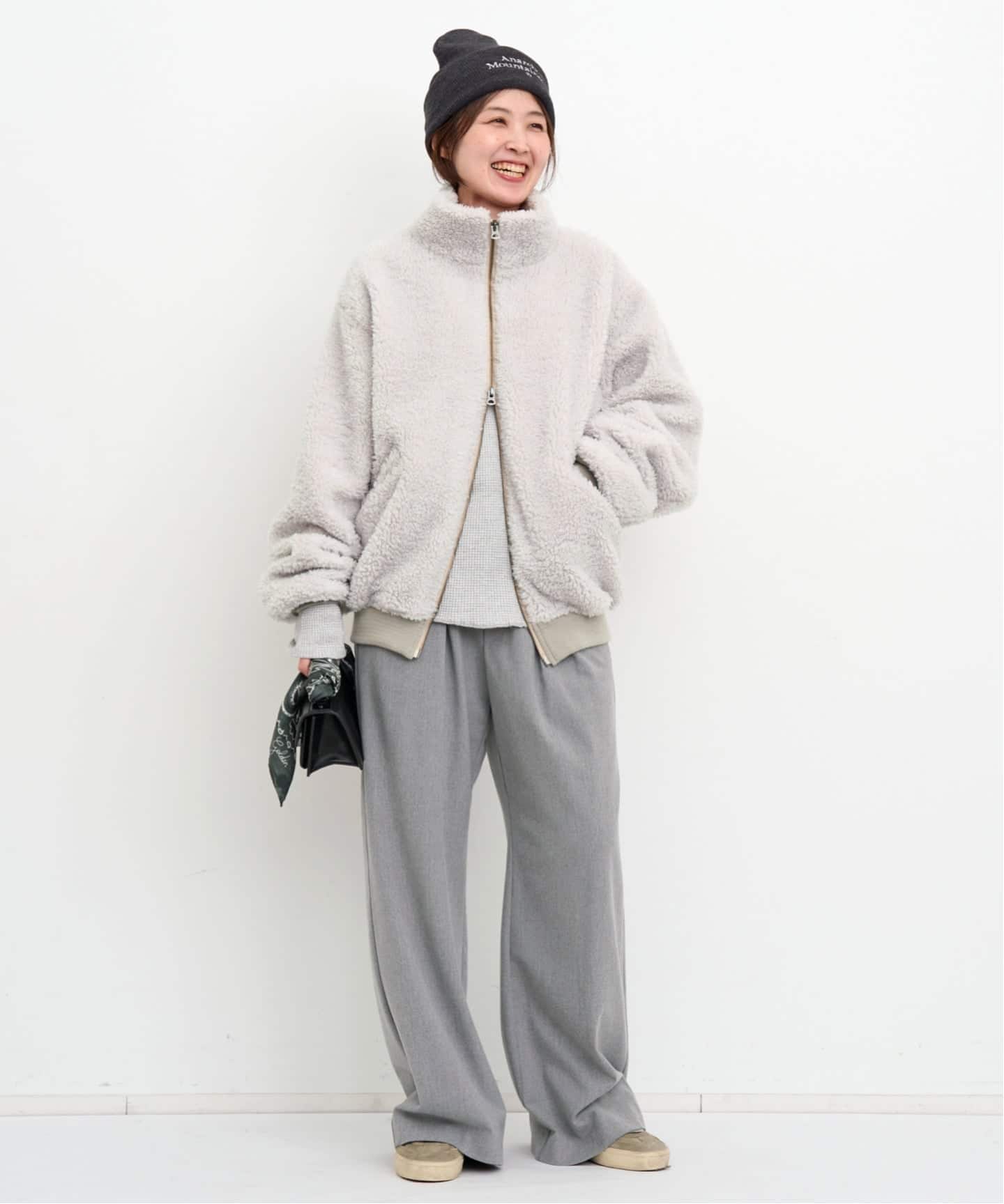 GOOD GRIEF!/グッド グリーフ】 WAFFLE LONG SLEEVE TOP（Tシャツ