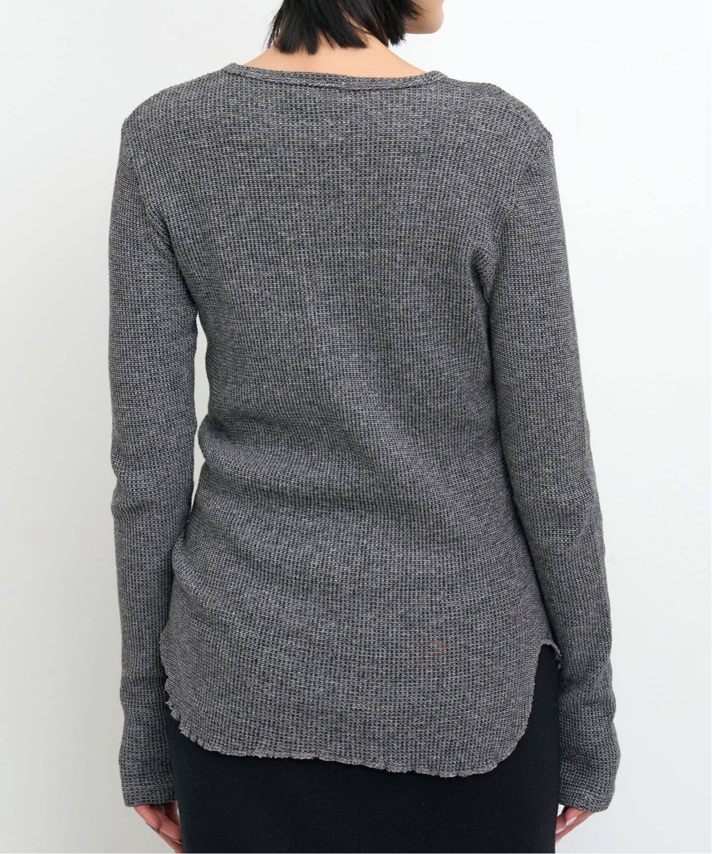 GOOD GRIEF!/グッド グリーフ】 WAFFLE LONG SLEEVE TOP（Tシャツ