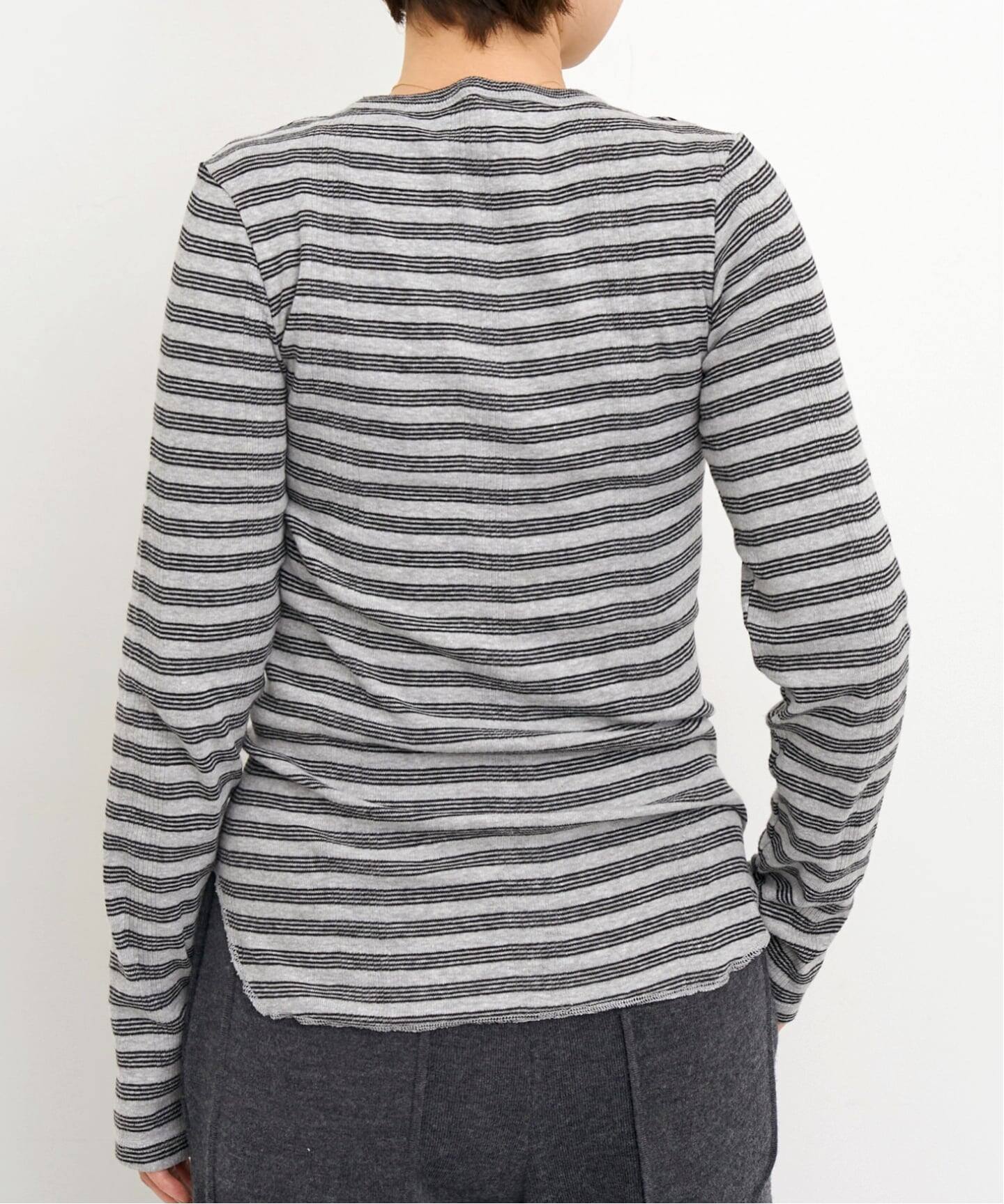 アパルトモン GOOD GRIEF グッドグリーフ Rib Tee Tシャツ GOOD GRIEF!/グッド グリーフ】 Border Long Sleeve Tee（Tシャツ