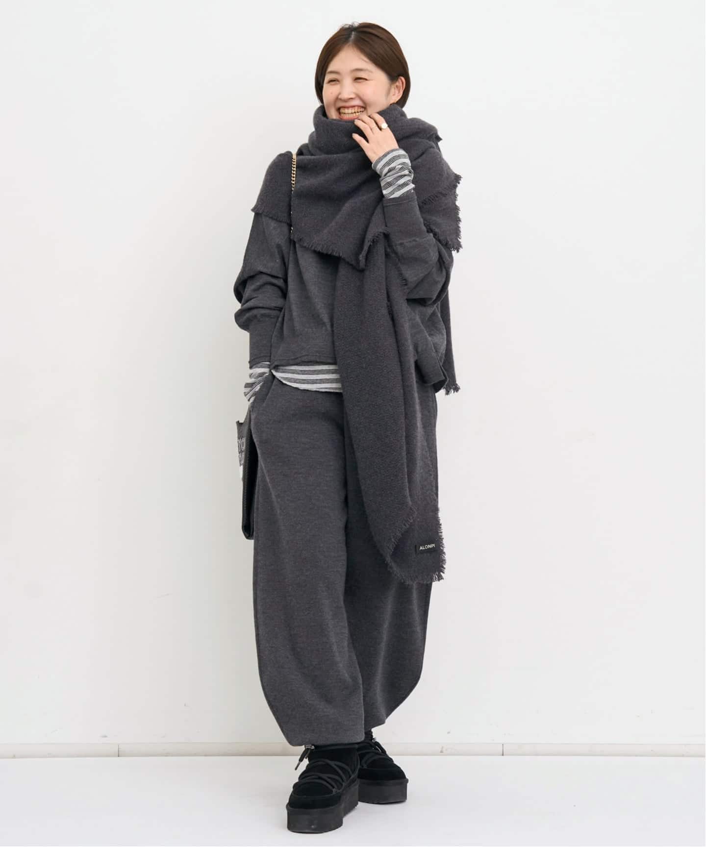 GOOD GRIEF!/グッド グリーフ】 Border Long Sleeve Tee（Tシャツ