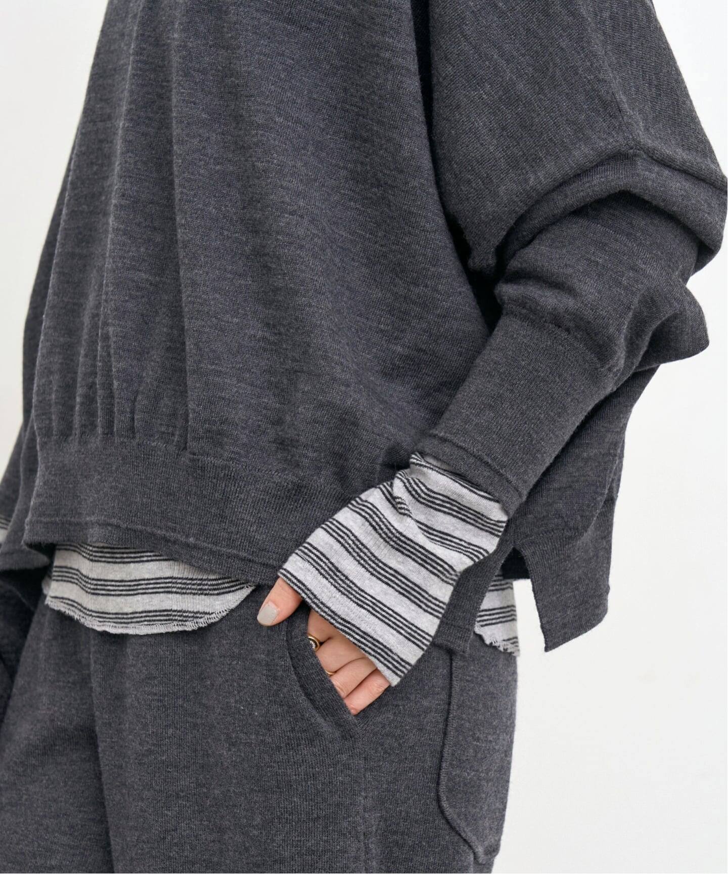 GOOD GRIEF!/グッド グリーフ】 Border Long Sleeve Tee（Tシャツ