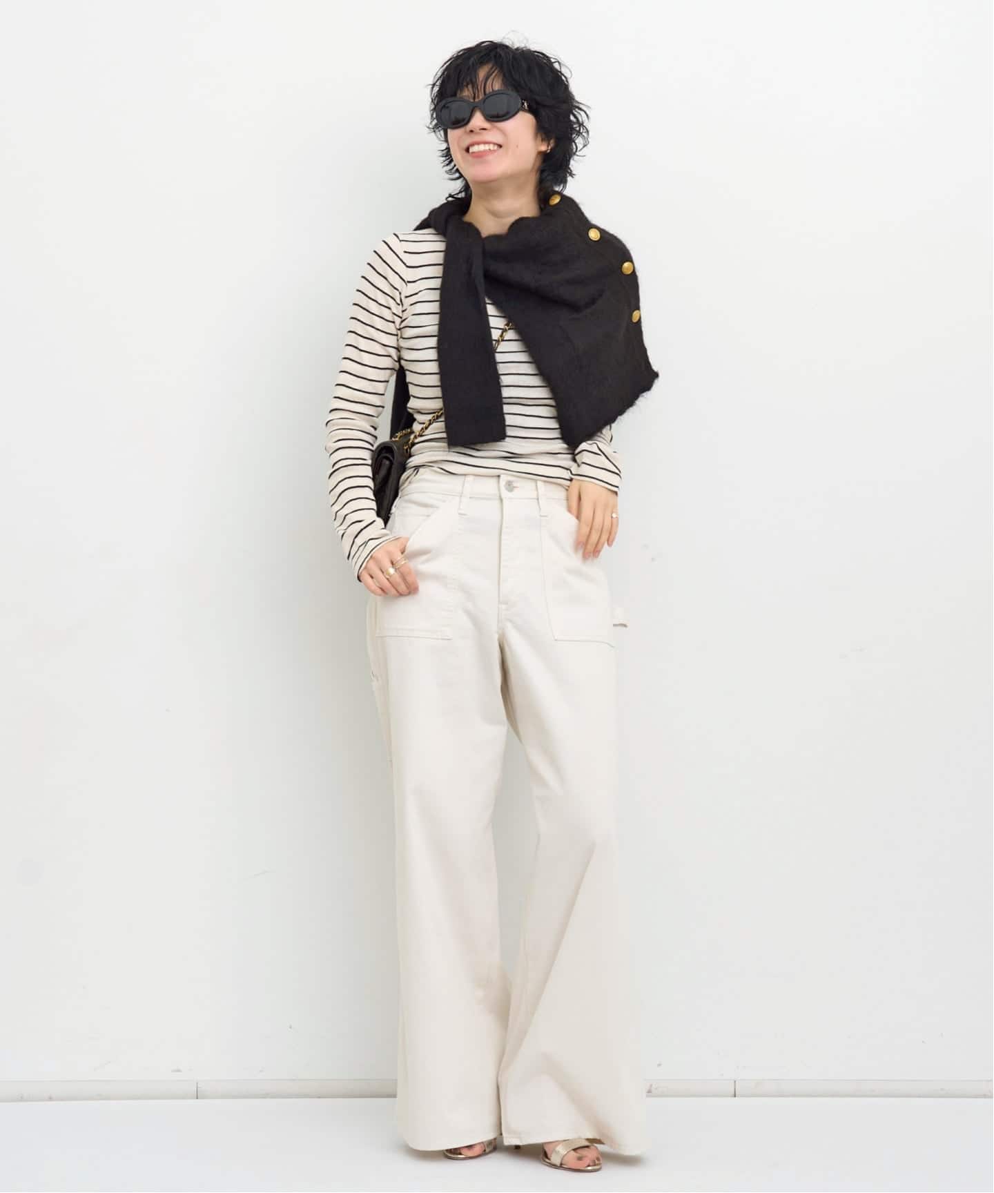 GOOD GRIEF!/グッド グリーフ】 Border Long Sleeve Tee（Tシャツ