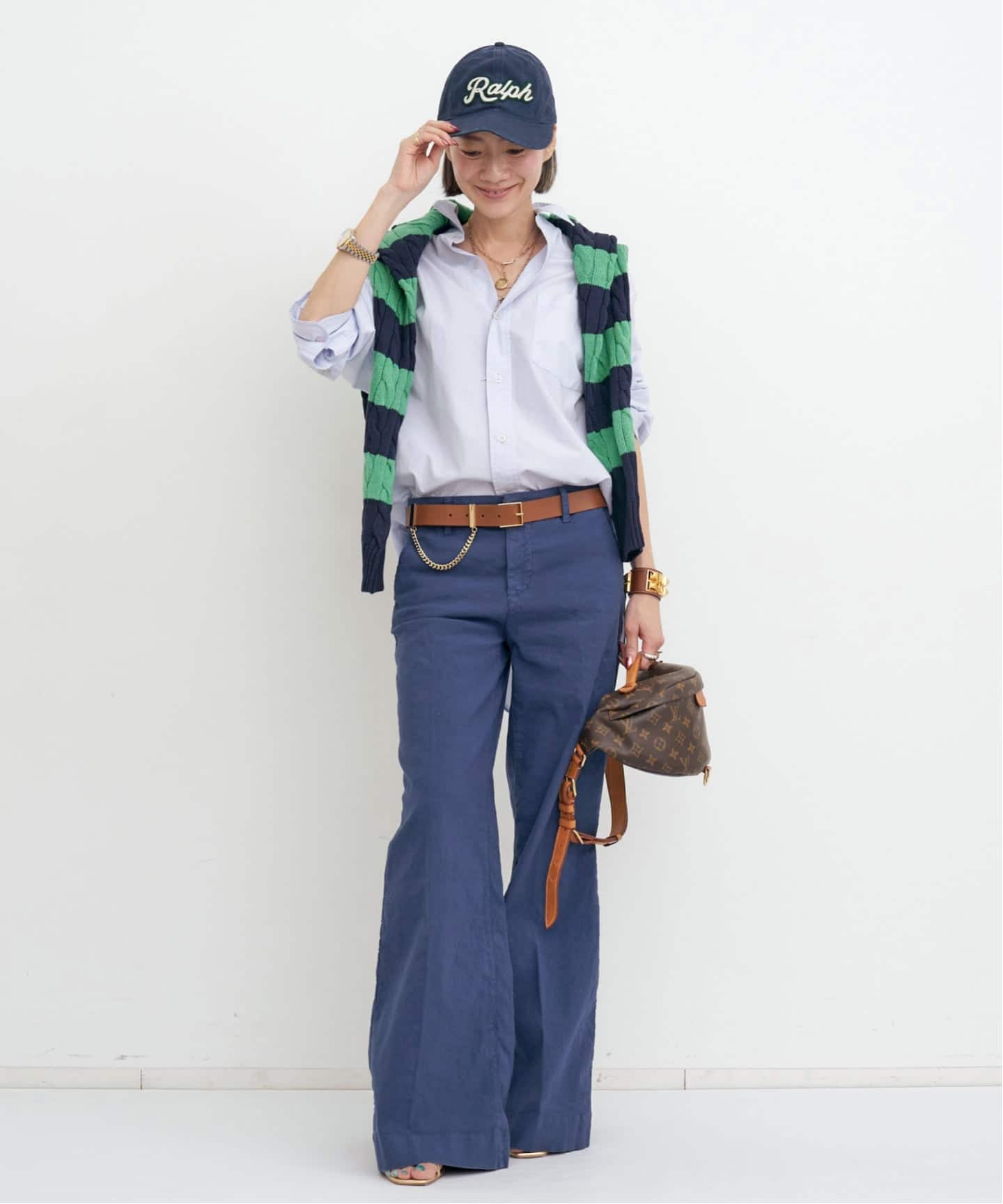 POLO RALPH LAUREN/ポロ ラルフ ローレン】 BORDER KNIT PULLOVER