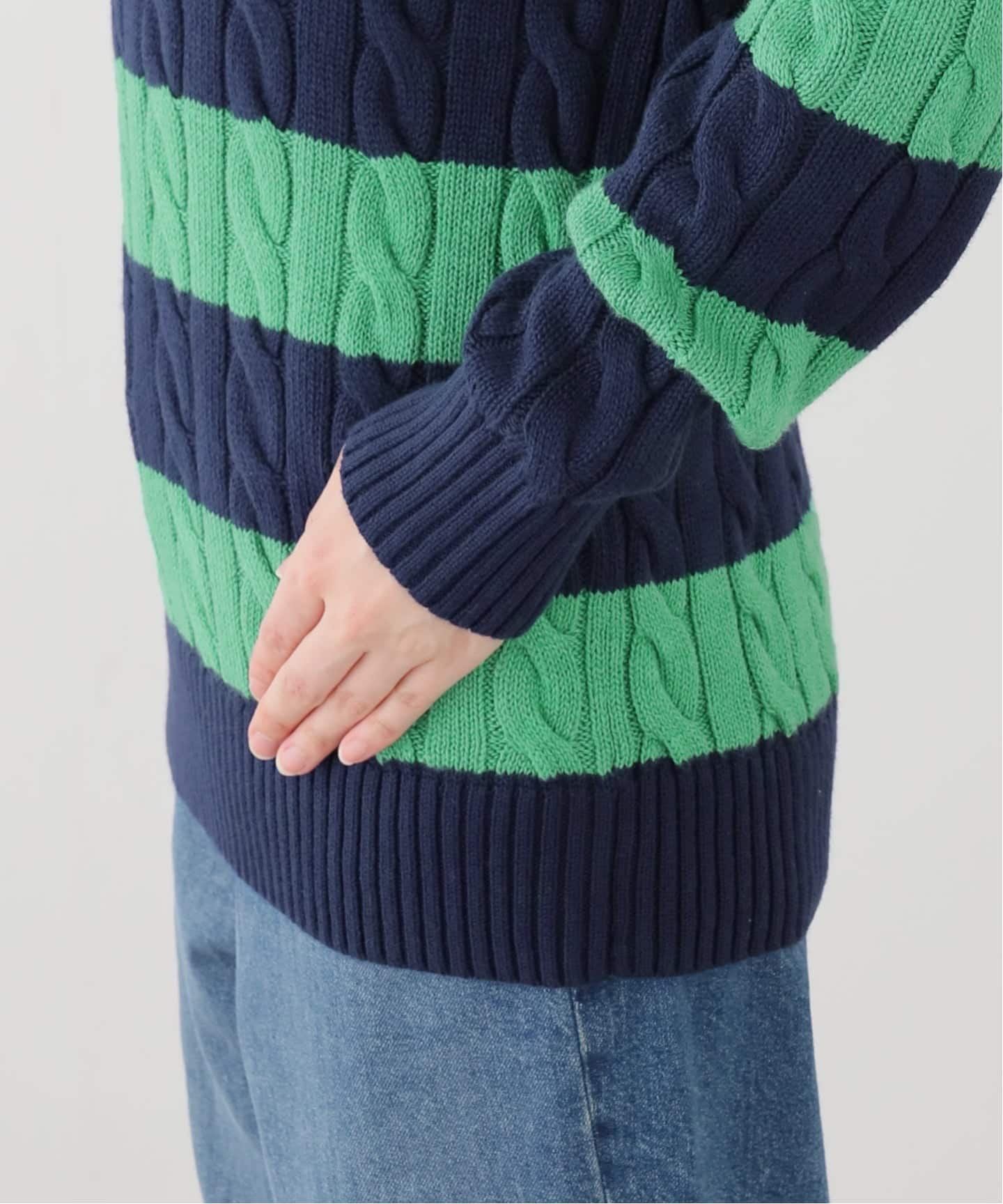 POLO RALPH LAUREN/ポロ ラルフ ローレン】 BORDER KNIT PULLOVER