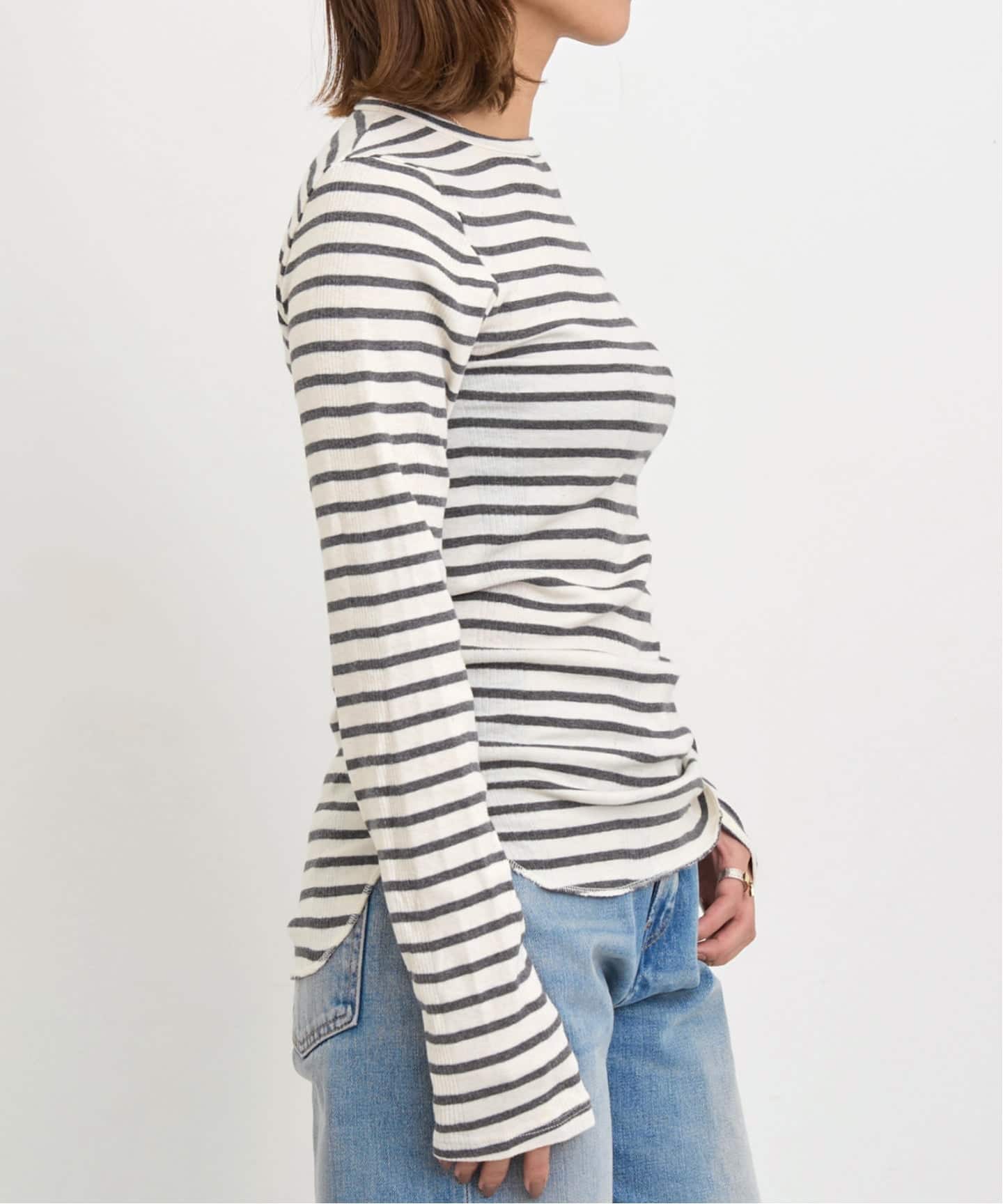GOOD GRIEF!/グッド グリーフ】 Border Long Sleeve Tee（Tシャツ