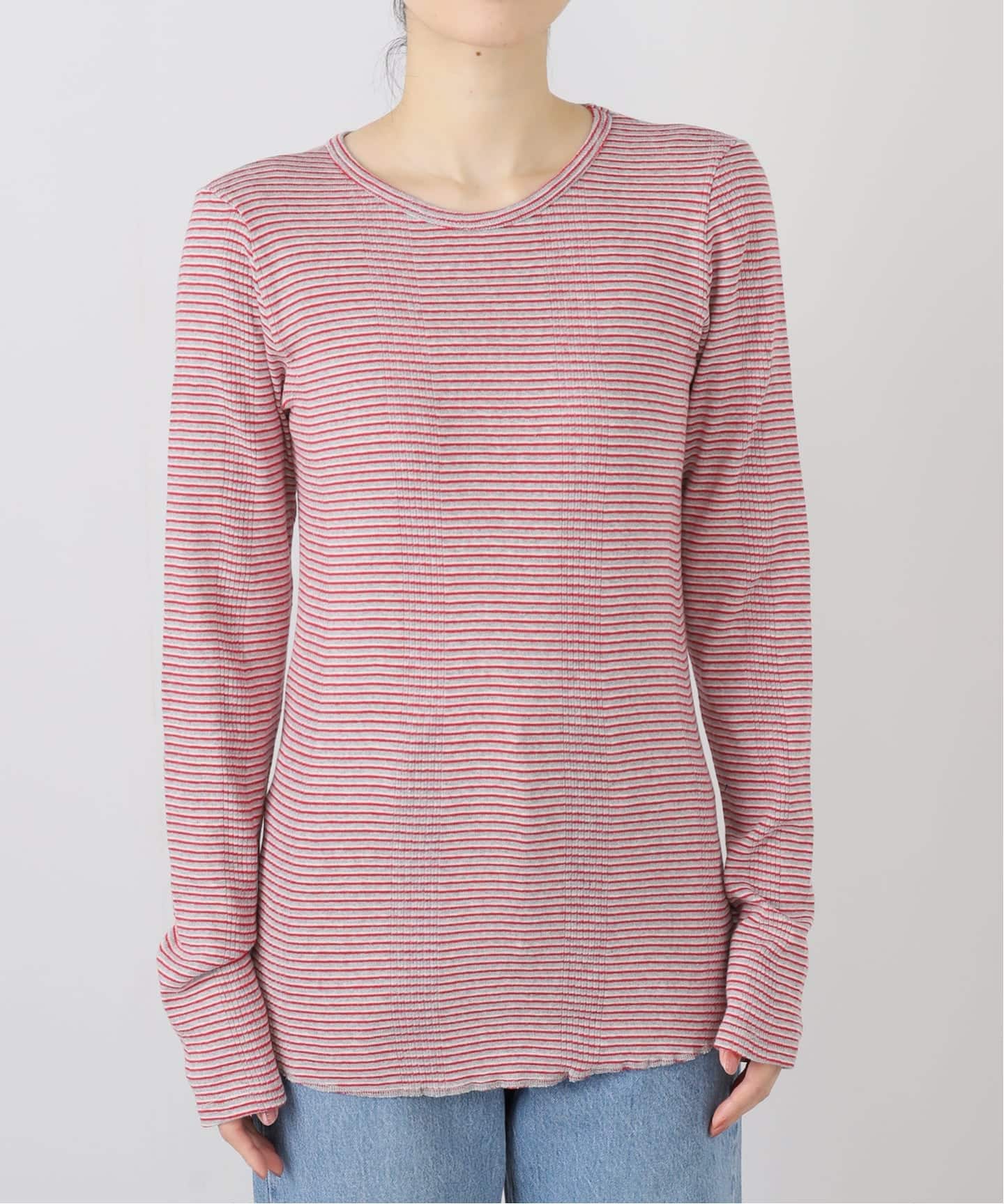 GOOD GRIEF!/グッド グリーフ】 Border Long Sleeve Tee（Tシャツ