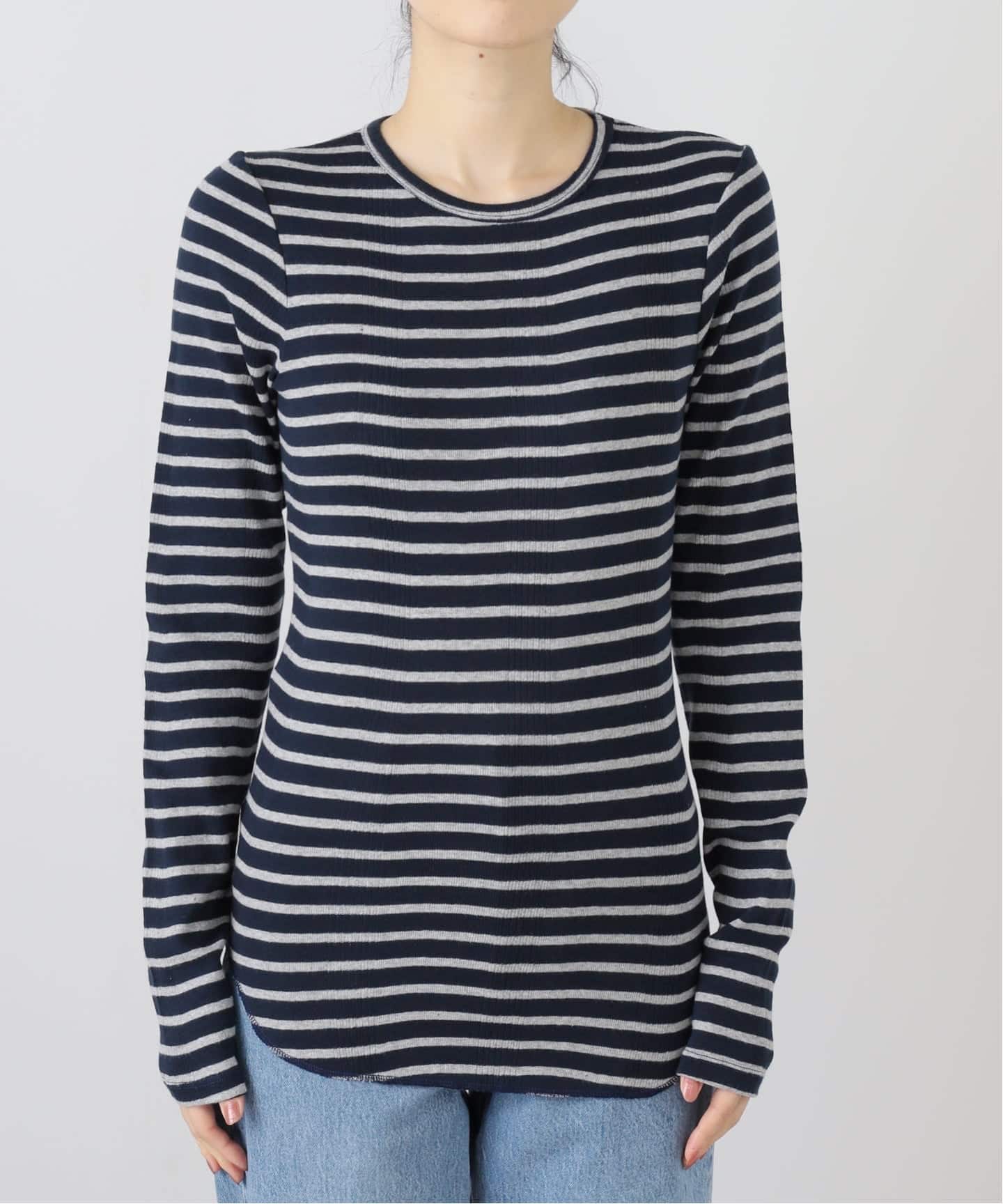 GOOD GRIEF!/グッド グリーフ】 Border Long Sleeve Tee（Tシャツ