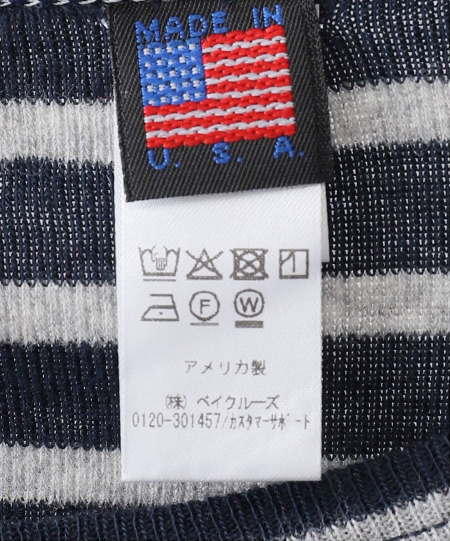 新品　グッド グリーフBorder Long Sleeve Tee ホワイト GOOD GRIEF!/グッド グリーフ】 Border Long Sleeve Tee（Tシャツ