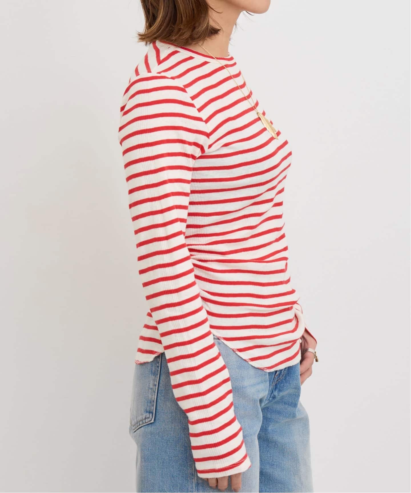 トップス GOOD GRIEF! Border Long Sleeve Tee GOOD GRIEF!/グッド グリーフ】 Border Long Sleeve Tee（Tシャツ