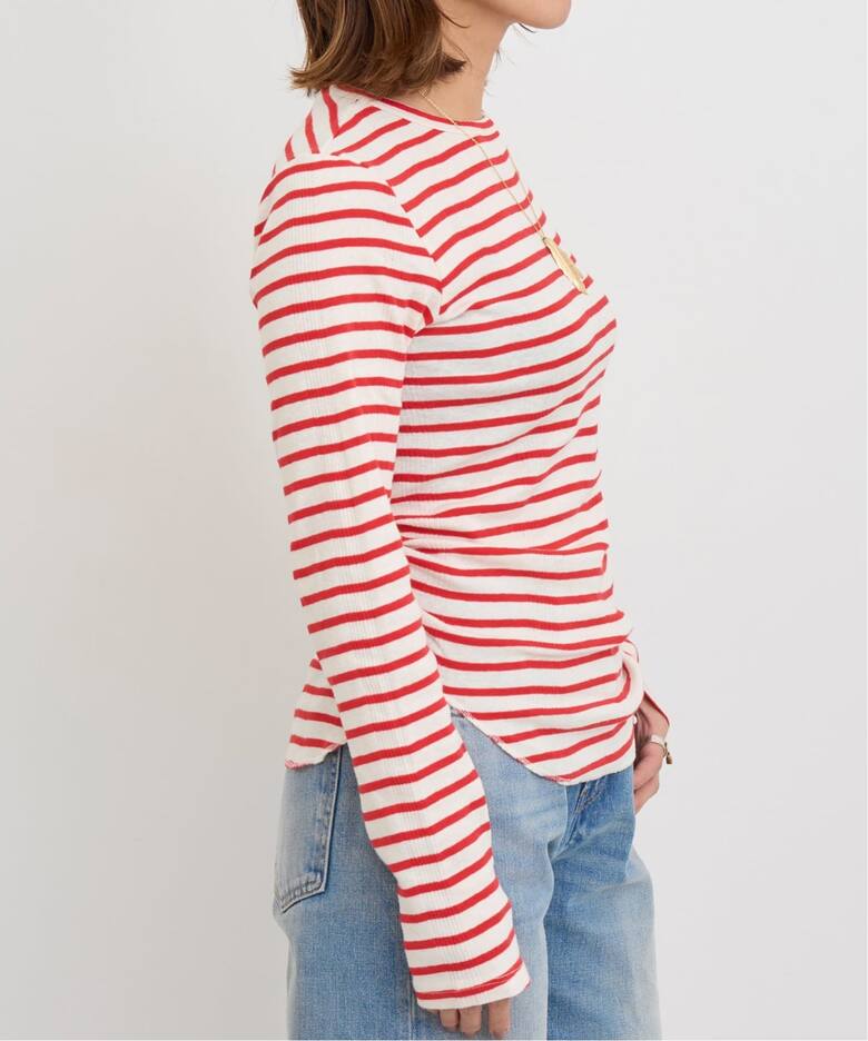 GOOD GRIEF!/グッド グリーフ】 Border Long Sleeve Tee（Tシャツ 