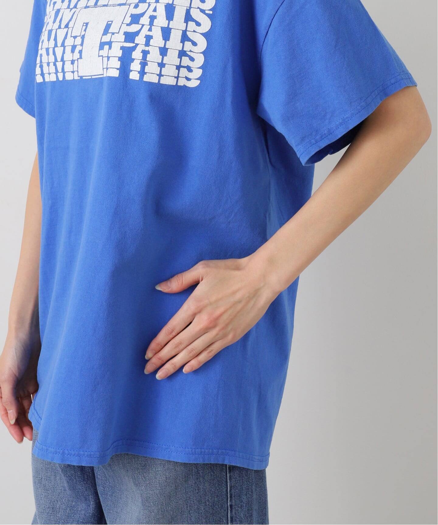 JOHNBULL/ジョンブル】 Like Vintage Tee Blue（Tシャツ／カットソー