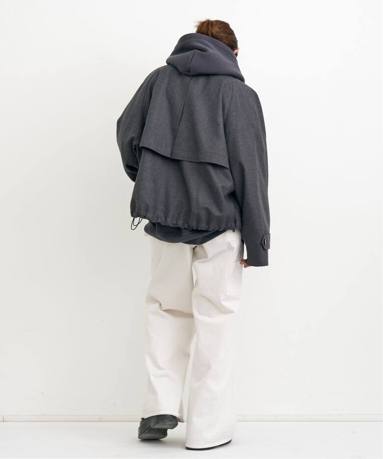 AMERICANA/アメリカーナ】 WIDE FULLZIP HOODIE（パーカー）｜L 