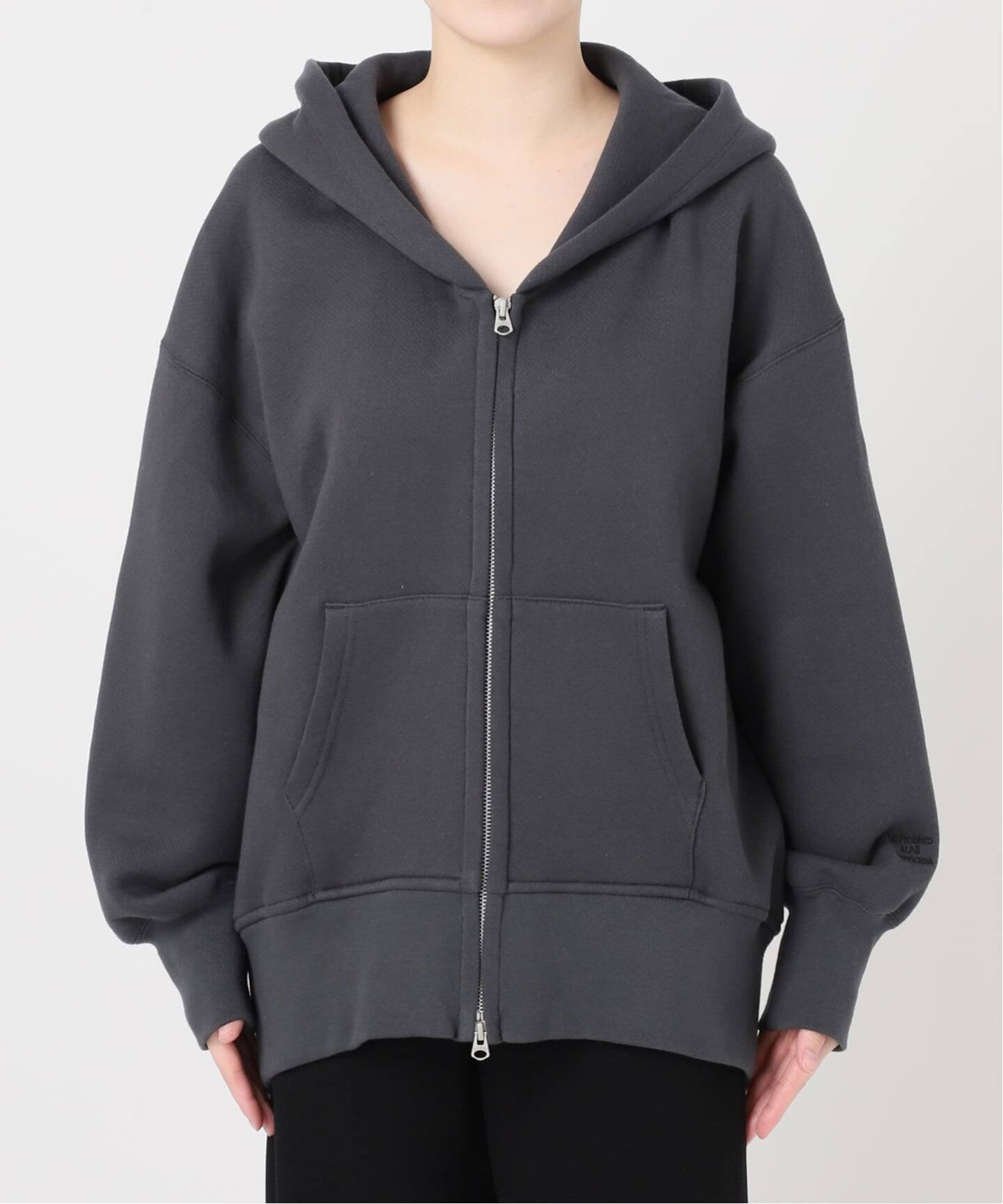 美品✨アパルトモン アメリカーナ ワイドフルジップフーディ 洗濯機で洗える AMERICANA/アメリカーナ】 WIDE FULLZIP HOODIE（パーカー）｜L